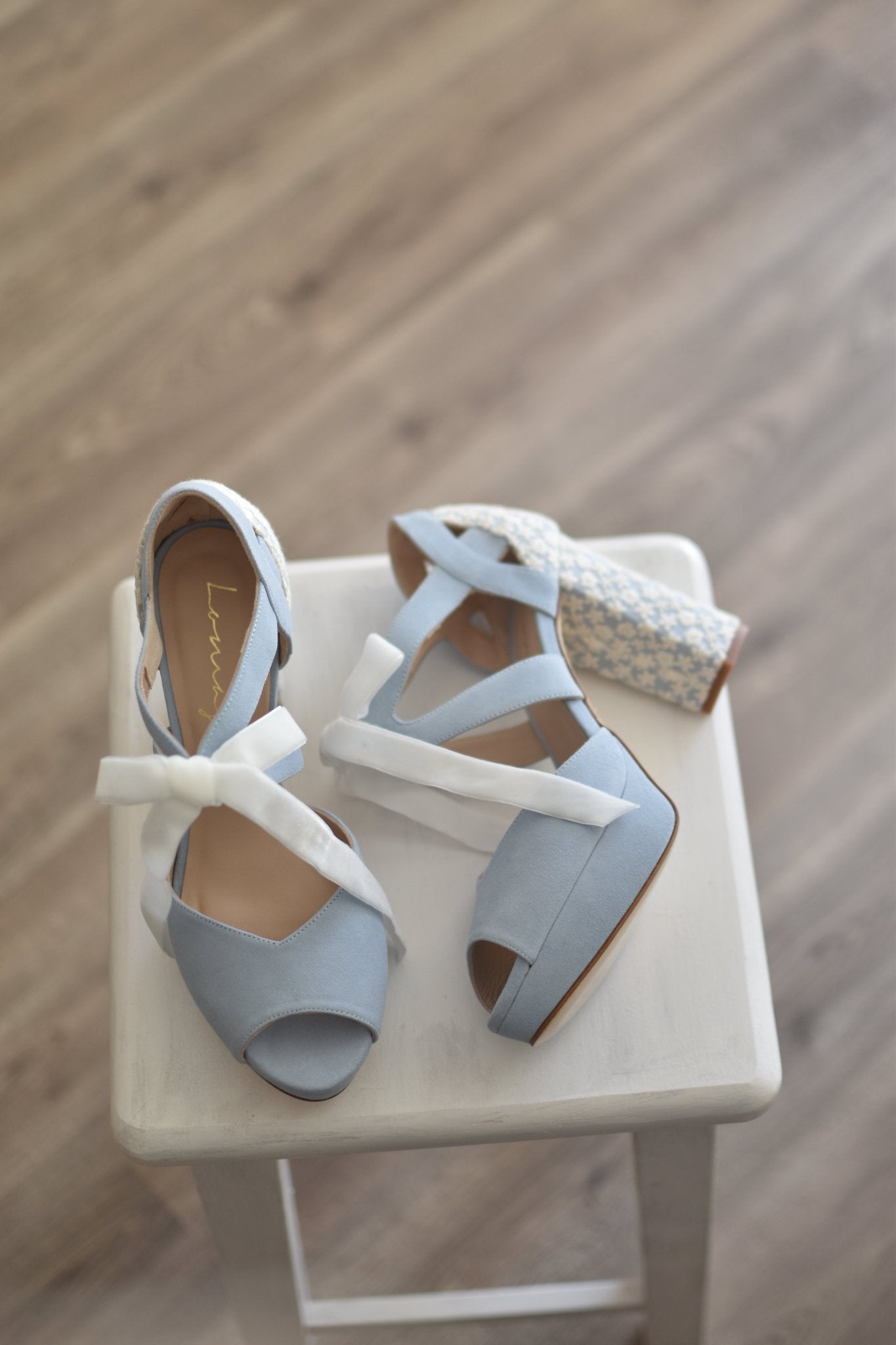 HERA abierto azul celeste Marion nuevo 95 - zapatos_novia