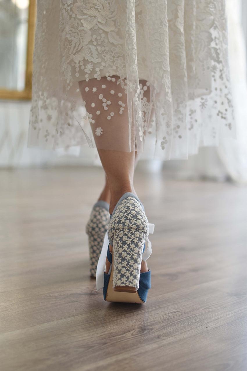HERA abierto azul Mallard Marion 95 - zapatos_novia
