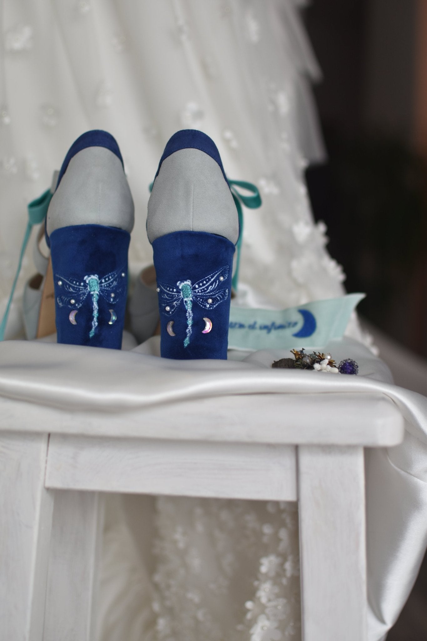 HERA abierto celeste Jardín libélula 95 - zapatos_novia