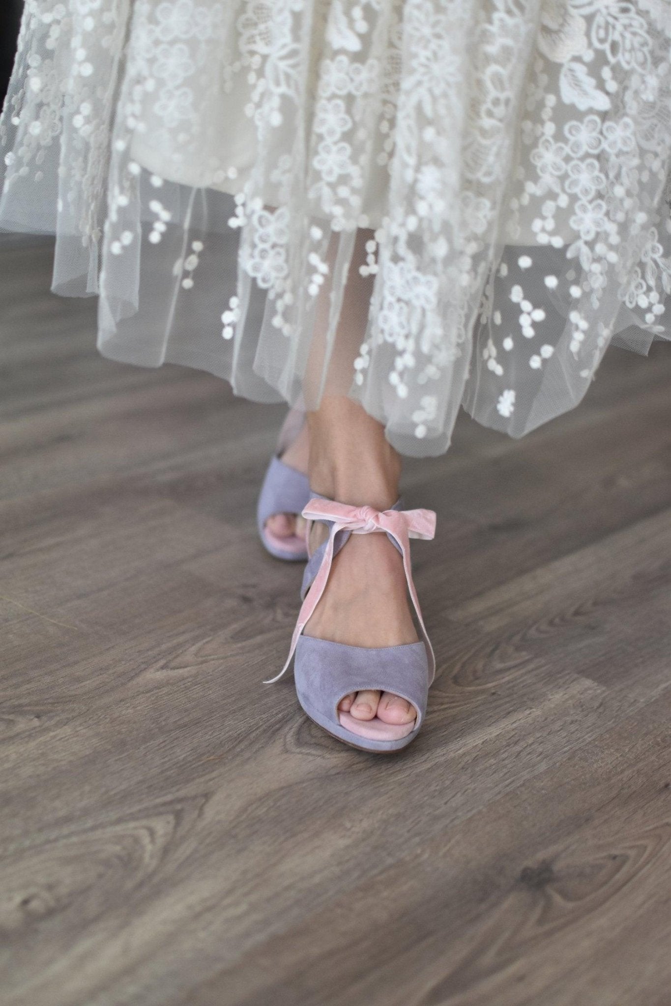 HERA abierto lavanda & pink Constelación petit - zapatos_novia