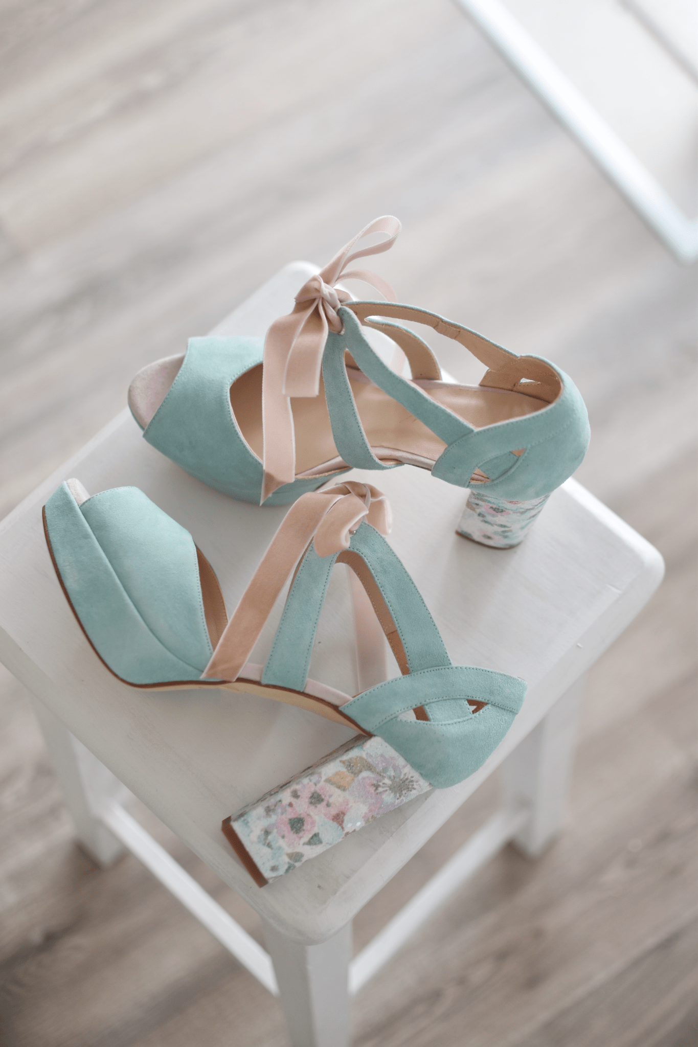 HERA abierto mint Blossom 95 - zapatos_novia