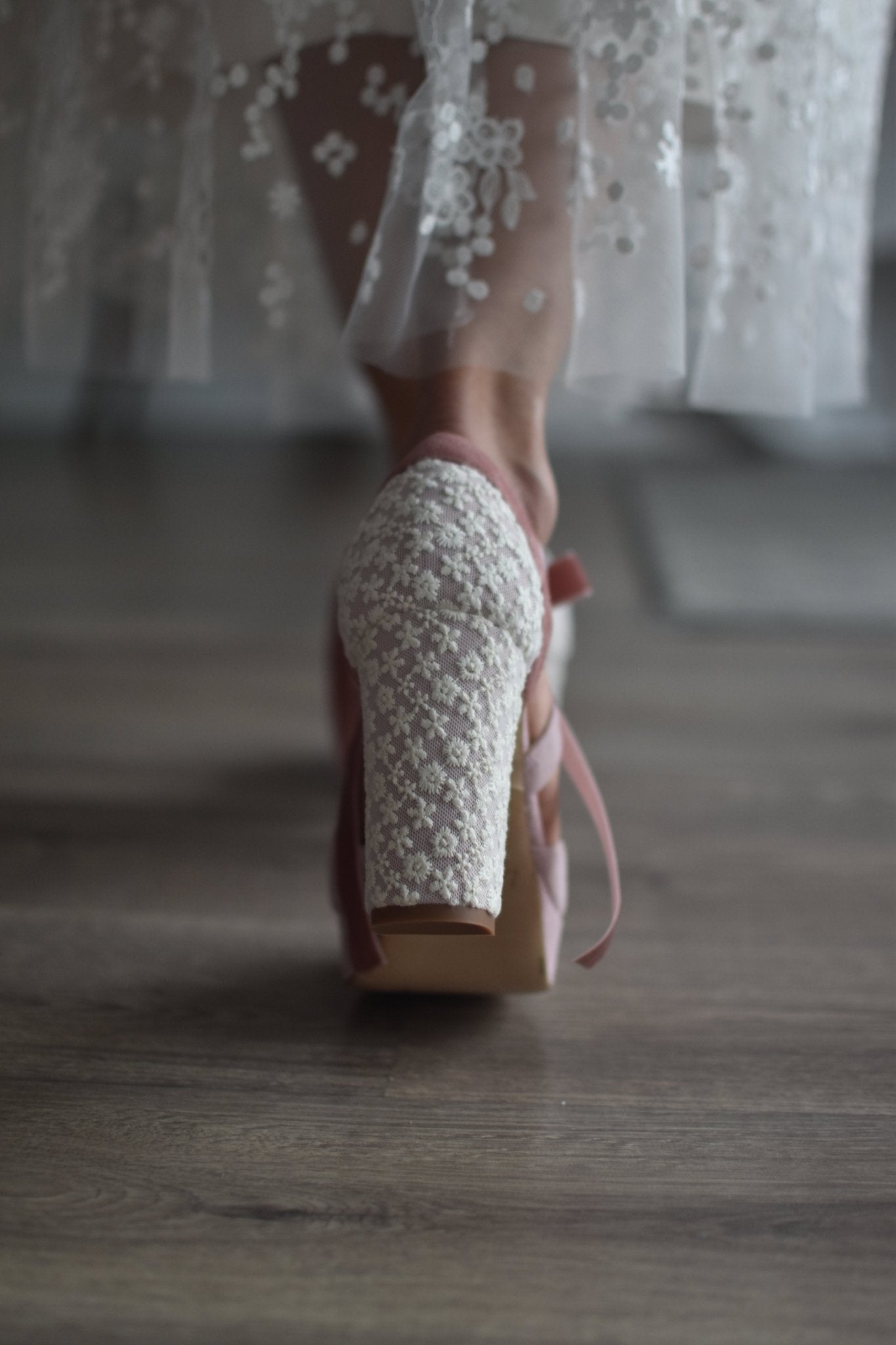 HERA abierto pink doble Marion nuevo 95 - zapatos_novia