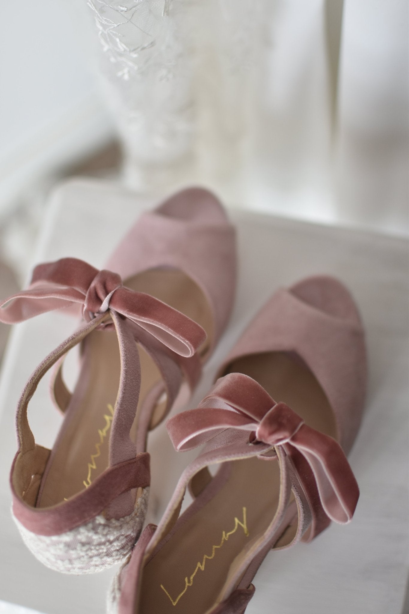 HERA abierto pink doble Marion nuevo 95 - zapatos_novia