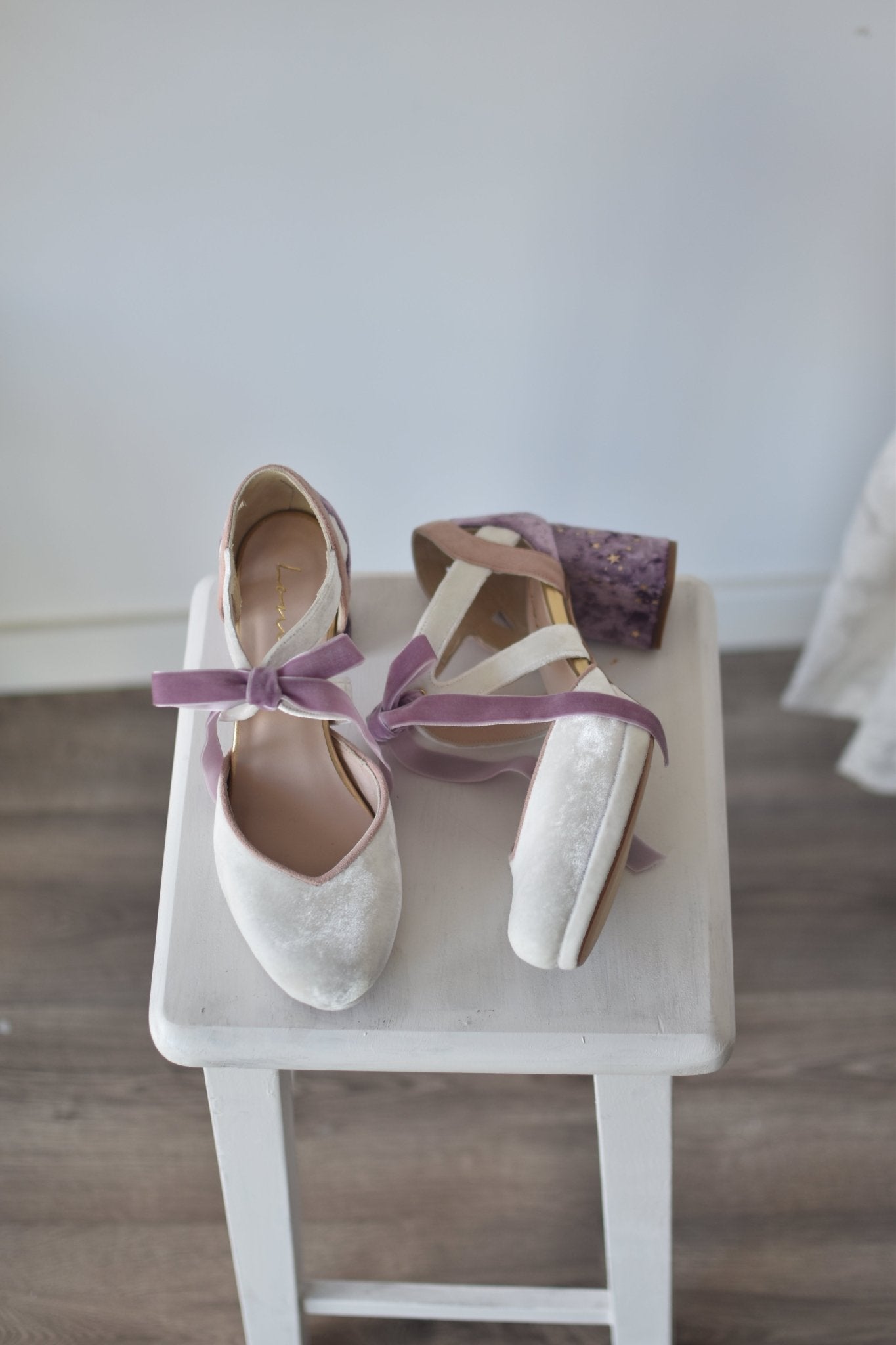 HERA cerrado blanco Constelación mini - zapatos_novia