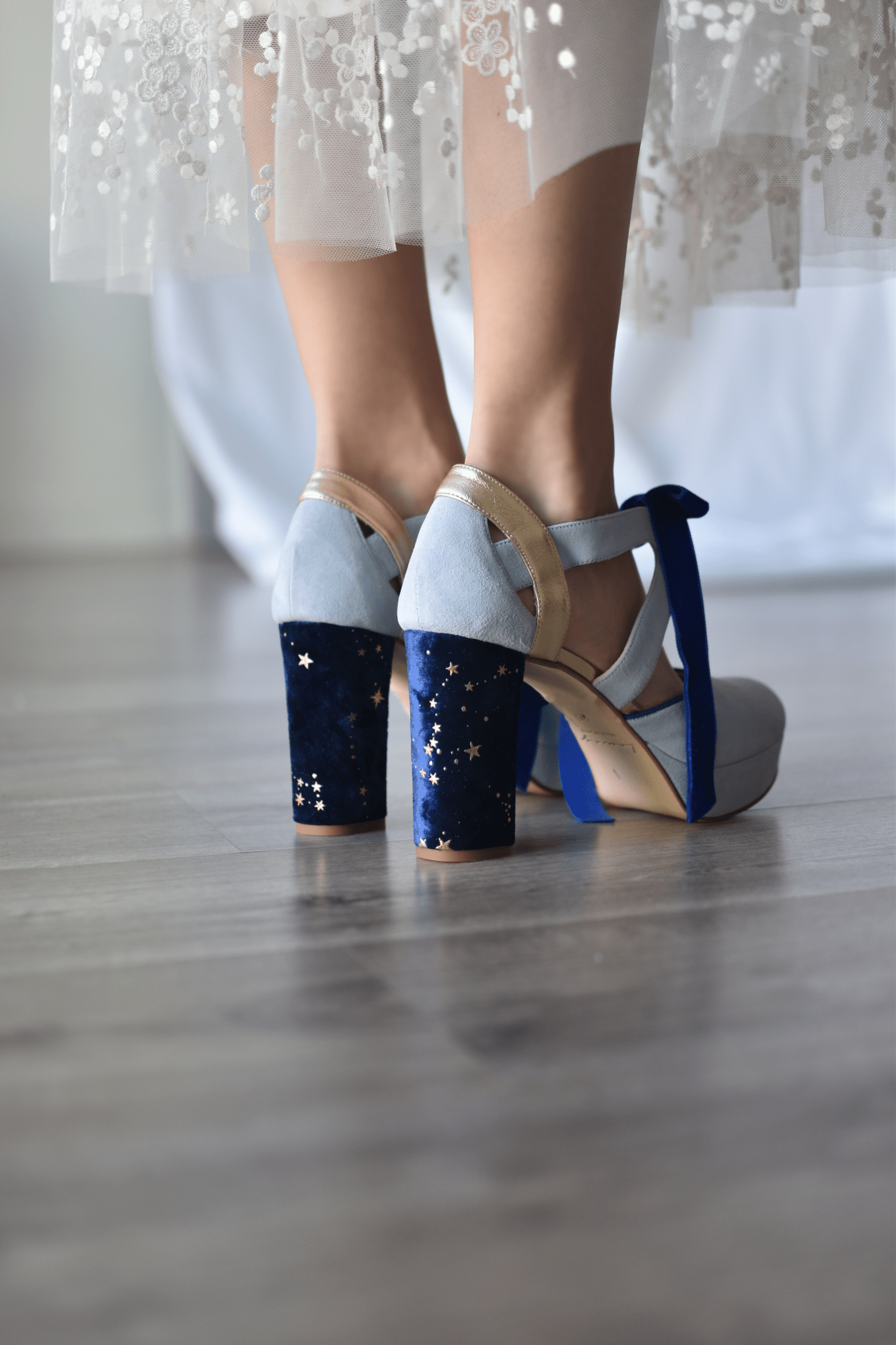 HERA cerrado celeste constelación 95 - zapatos_novia