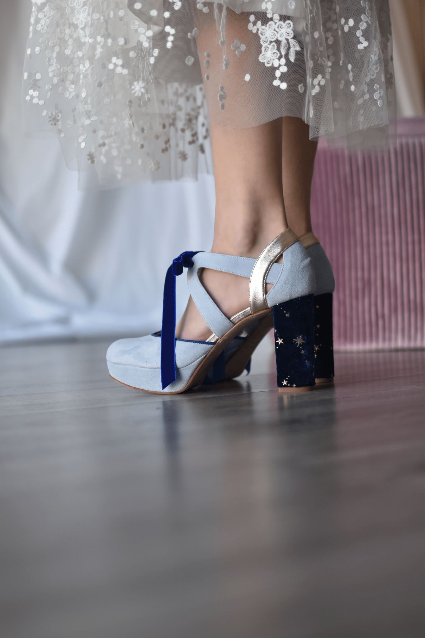 HERA cerrado celeste constelación 95 - zapatos_novia