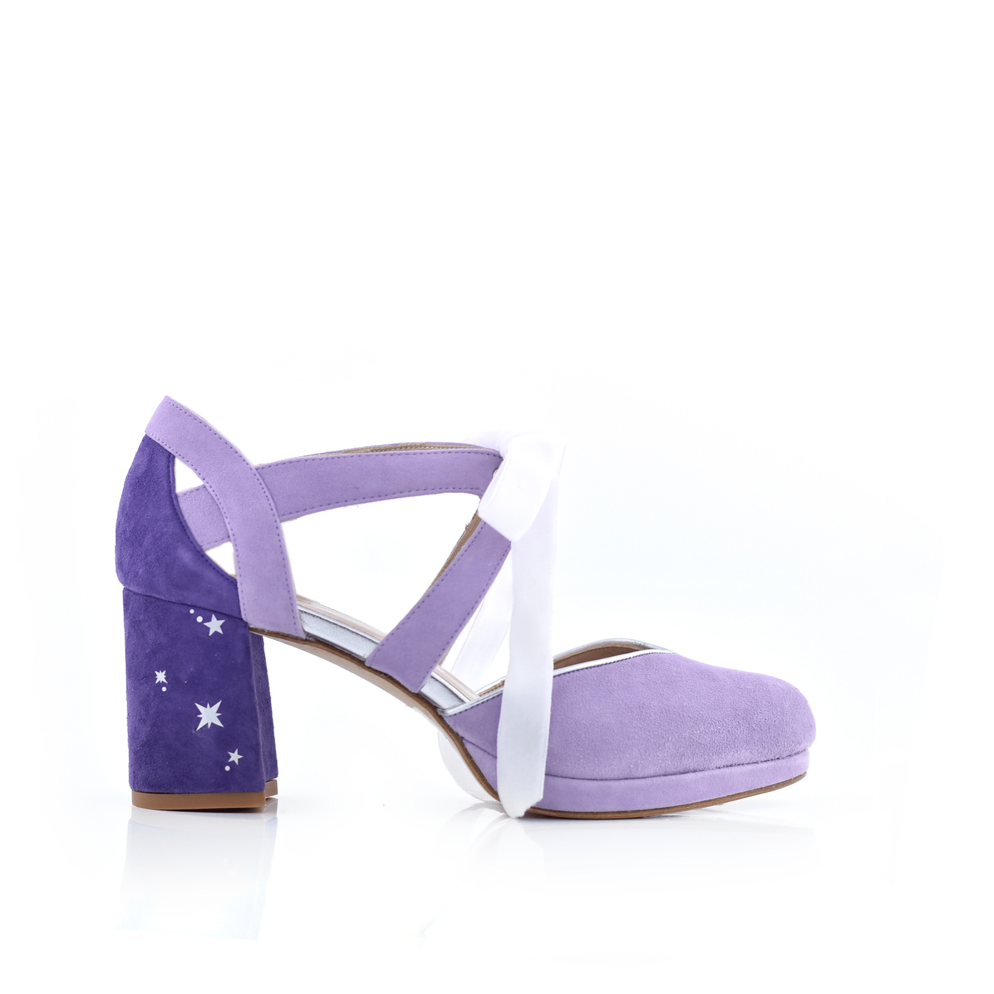 Hera Lavanda Constelación Petit — Zapatos de novia Lomas Shoes