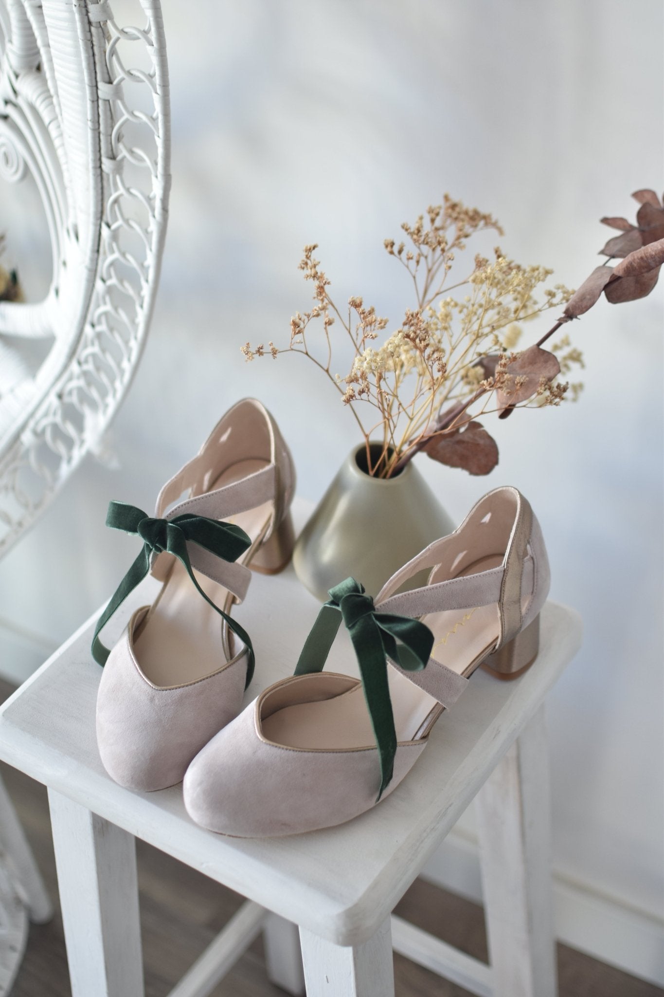 HERA cerrado pink soft metalizado mini - zapatos_novia