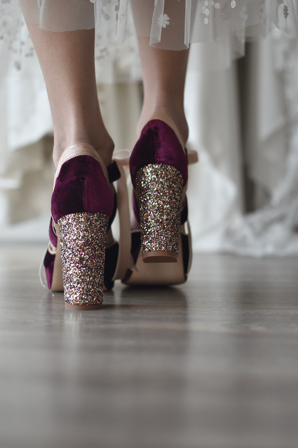 Hera cerrado velvet bugurdy party 95 - zapatos_novia