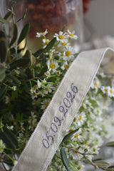 z.Velvet ribbon for bridal bouquet BOUGHT VILLA DARK