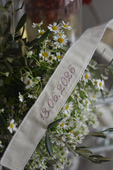 z.Velvet ribbon for bridal bouquet BOUGHT VILLA DARK