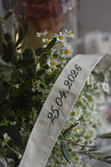 z.Velvet ribbon for bridal bouquet BOUGHT VILLA DARK