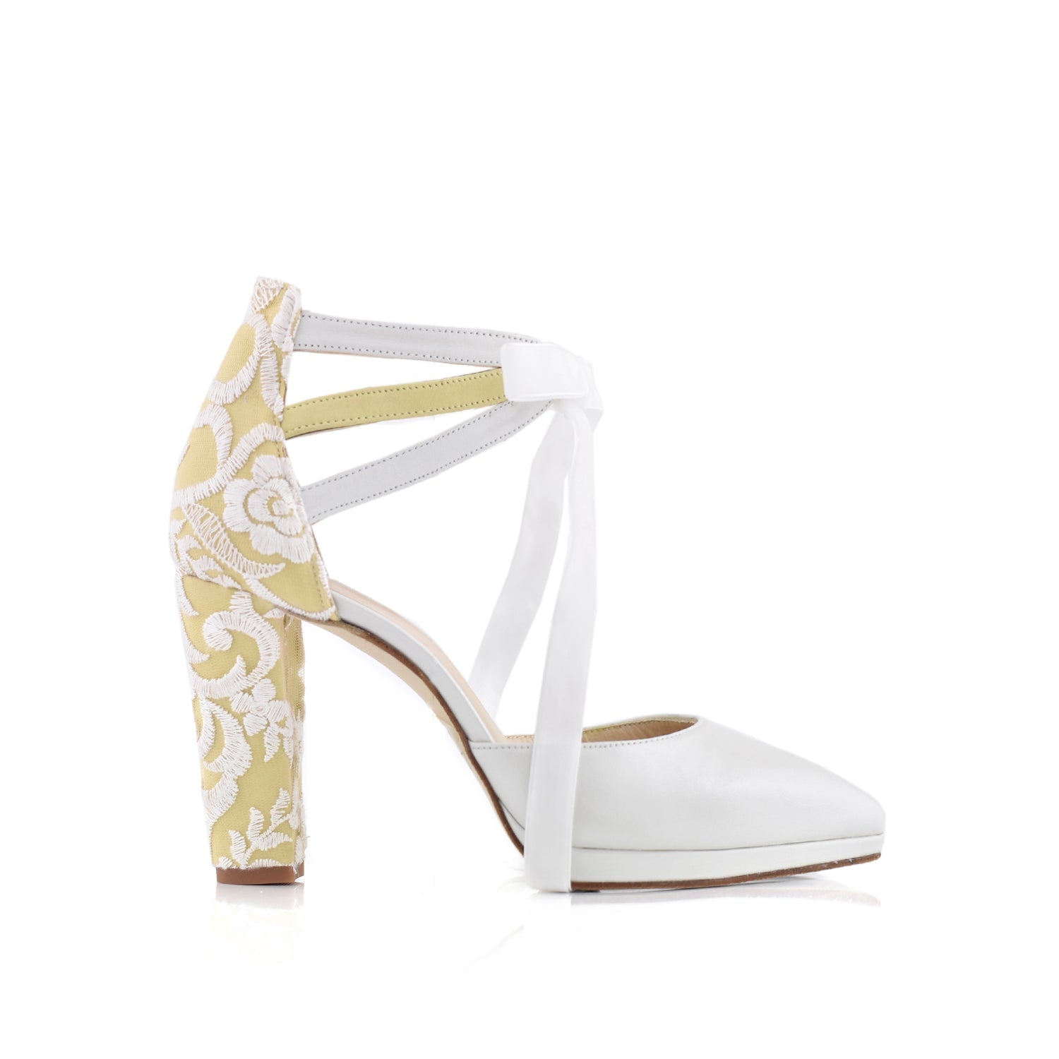 LOLA - AYLA blanco nácar amarillo 95 - zapatos_novia