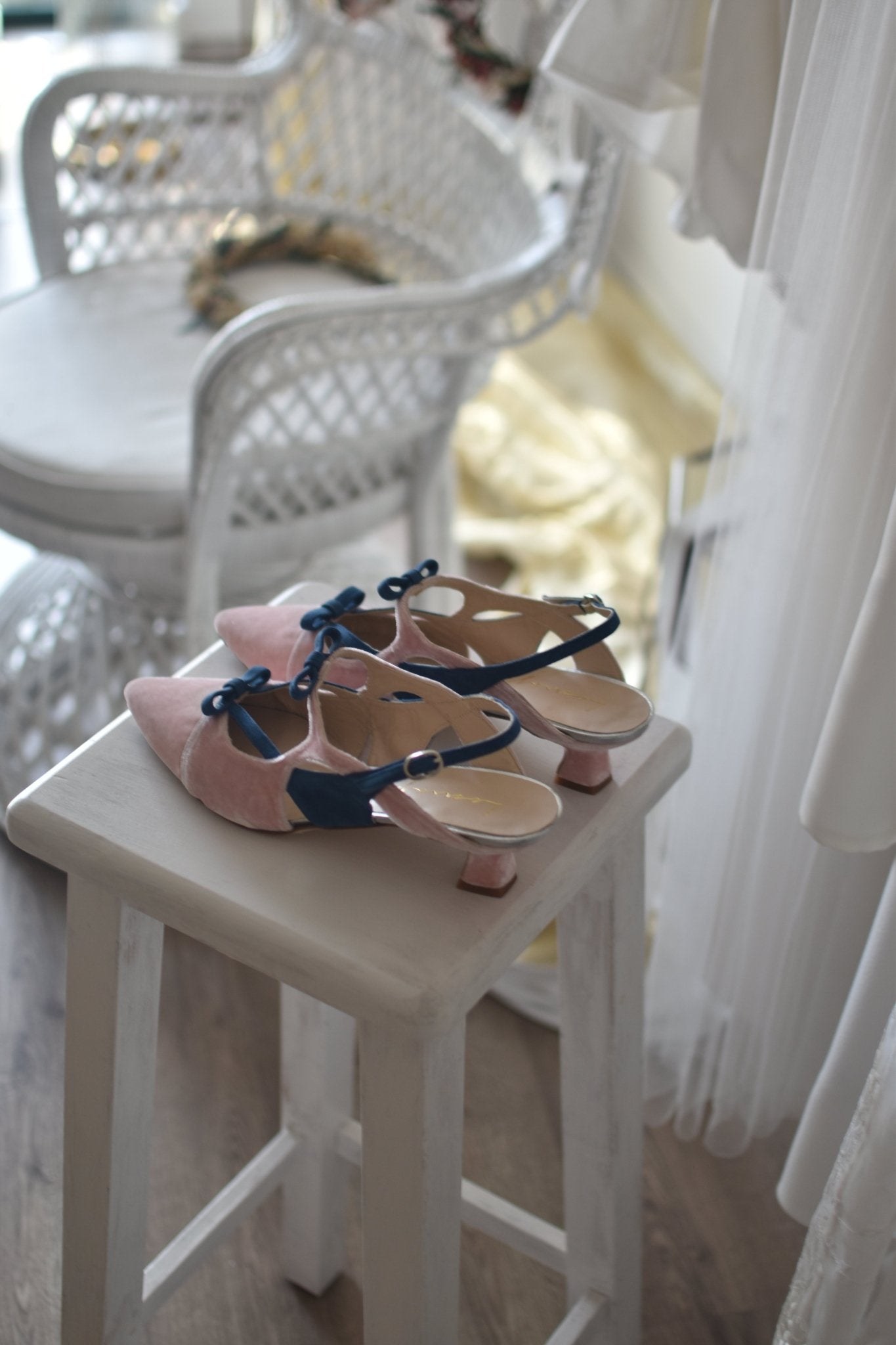 LOLA - Emalina rosa y azulón tacón 3cm - zapatos_novia