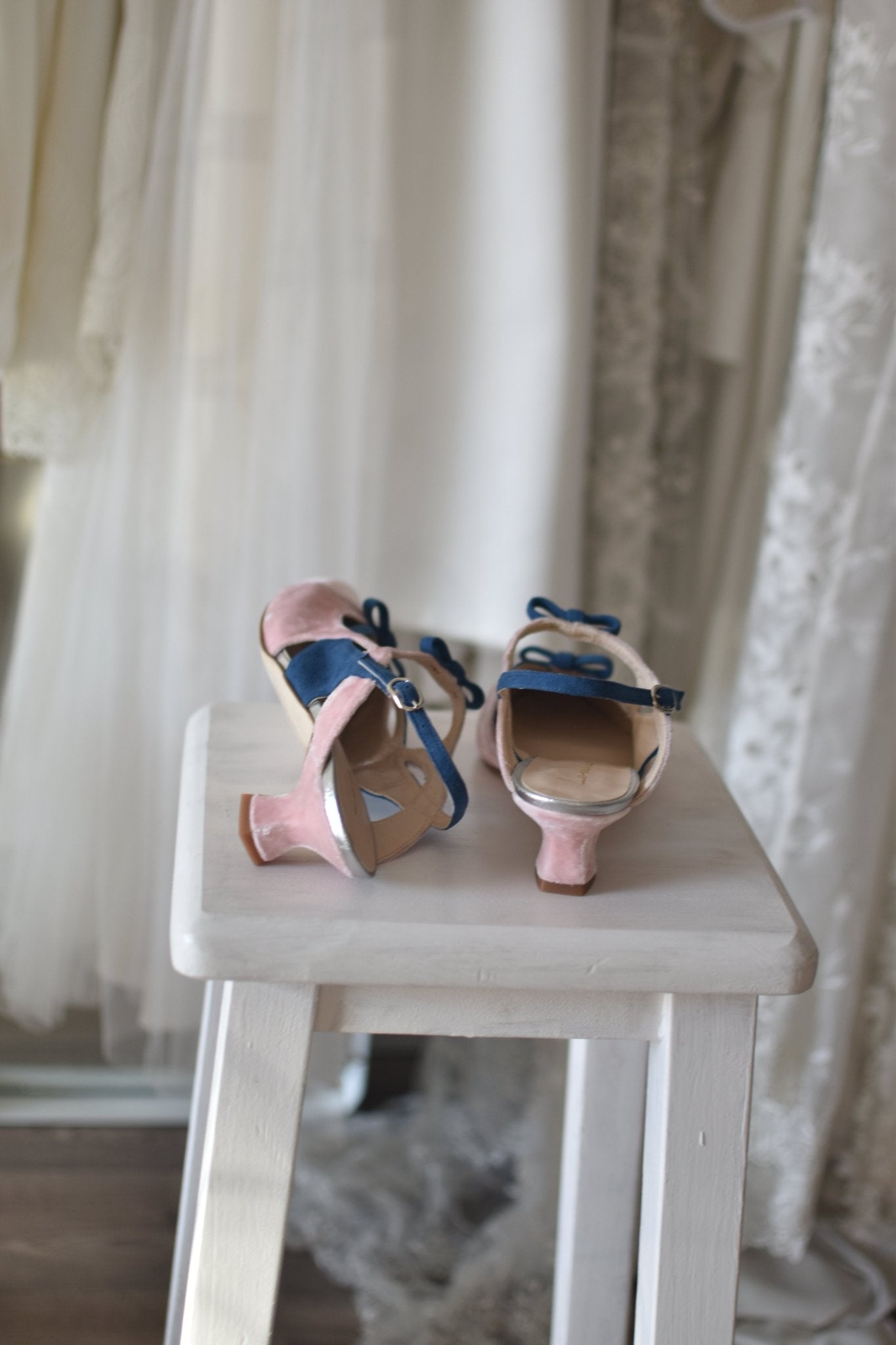 LOLA - Emalina rosa y azulón tacón 3cm - zapatos_novia