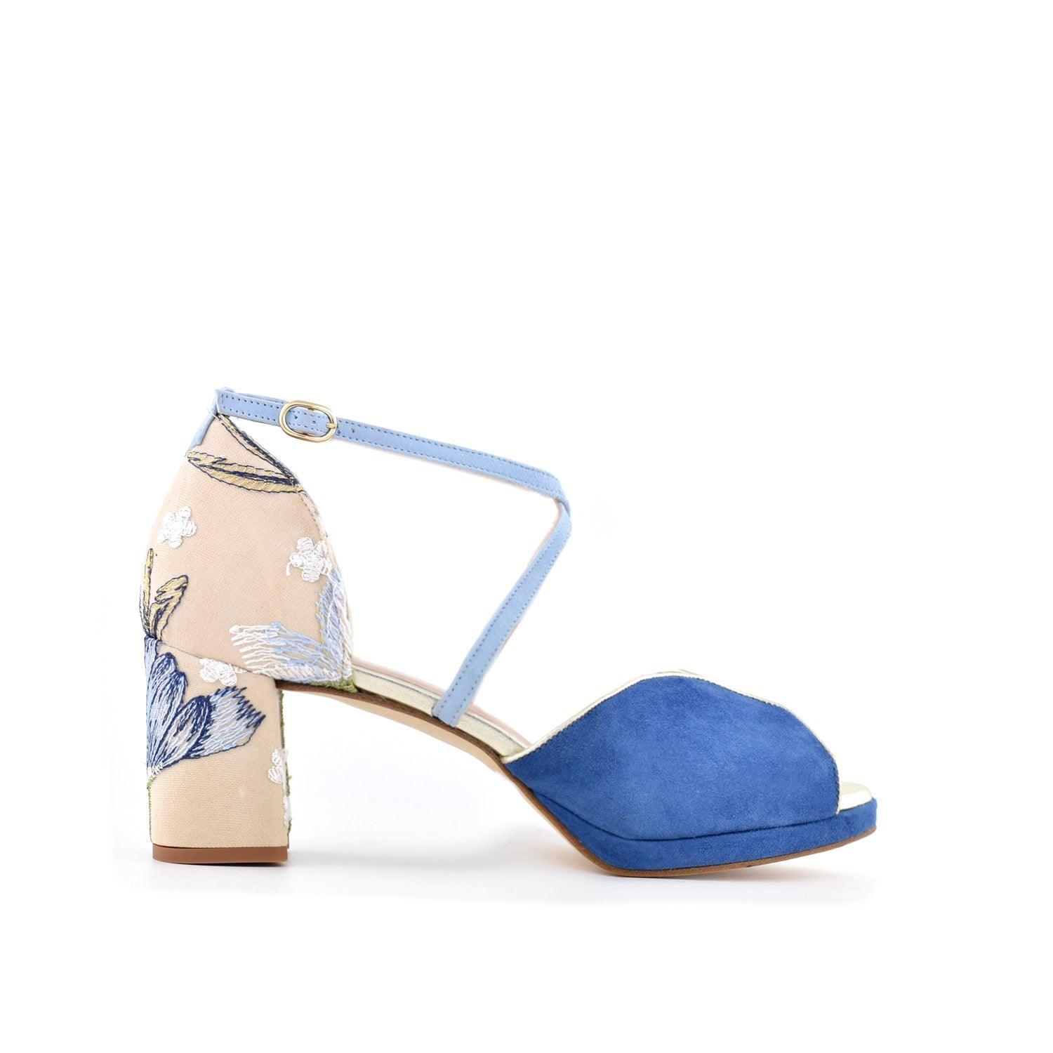 Luna Celeste Filipinas Mini — Zapatos de novia Lomas Shoes