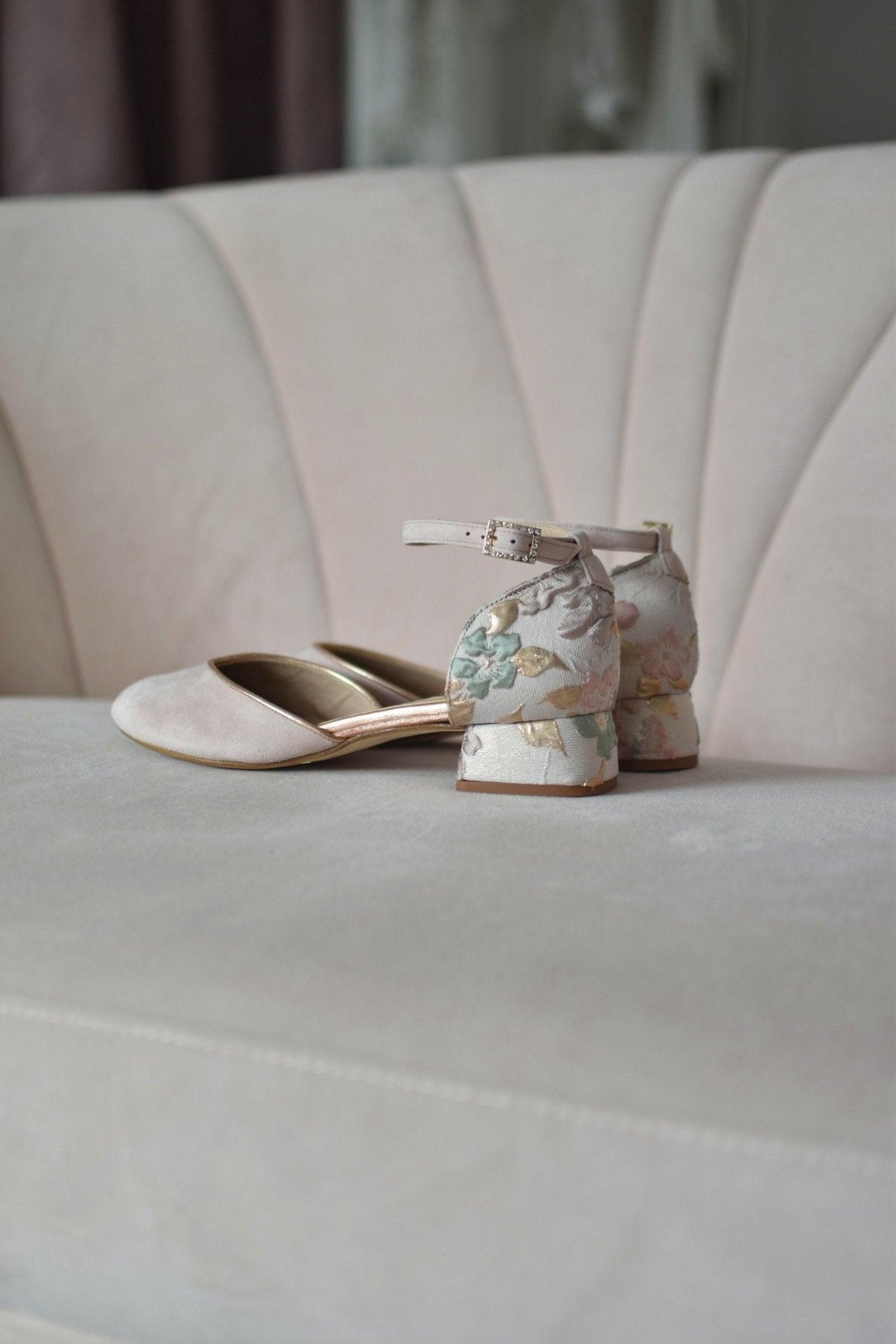 Manoletinas novia pink pulseraNew Matilda 3cm - zapatos_novia