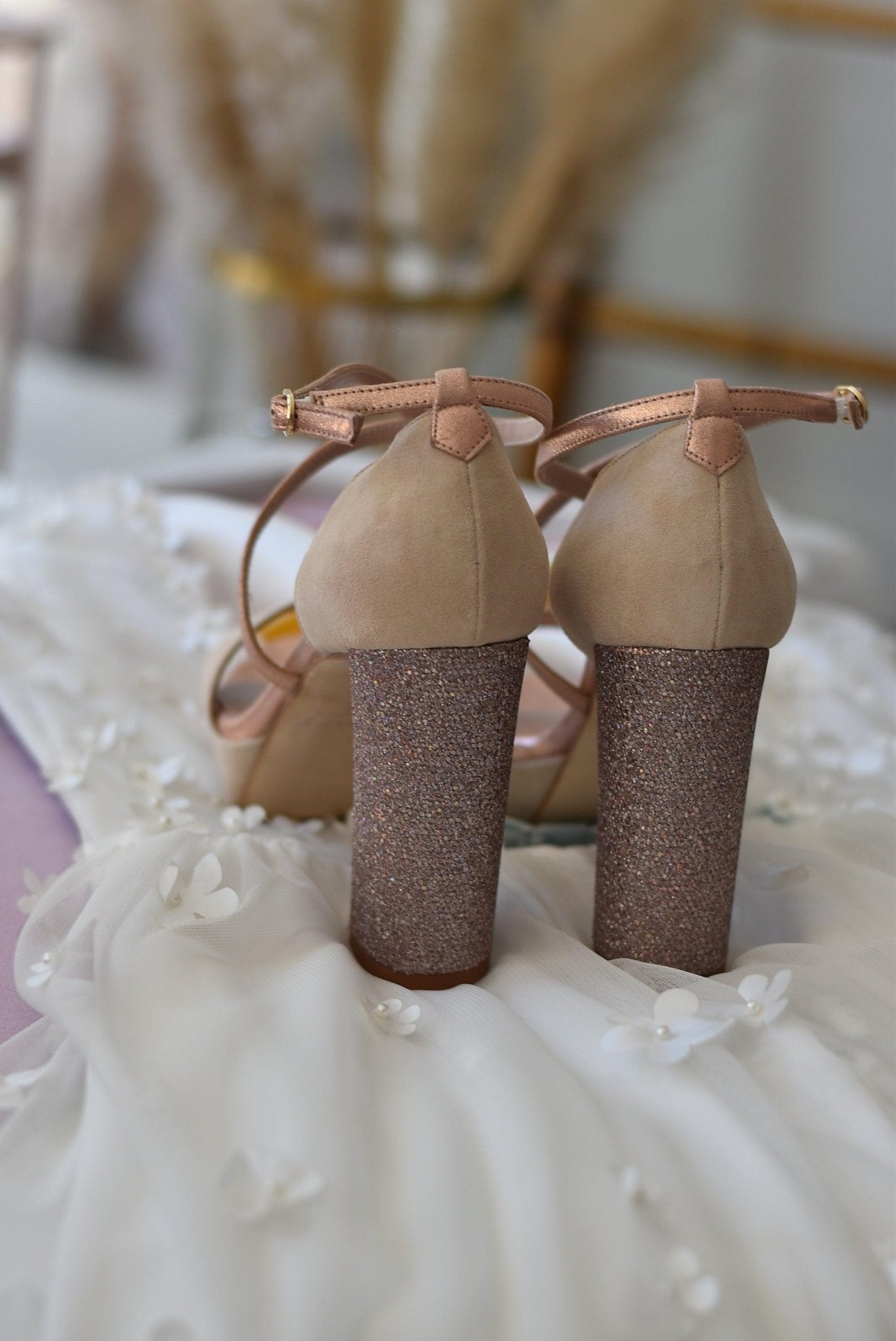MATILDA Beige Rosado 11CM - zapatos_novia