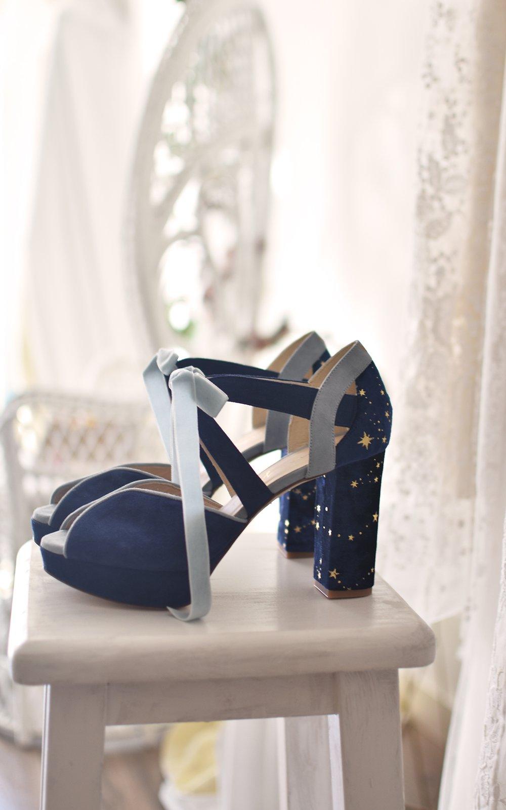 MEDIA LUNA Mil y una noches Constelación 95 - zapatos_novia