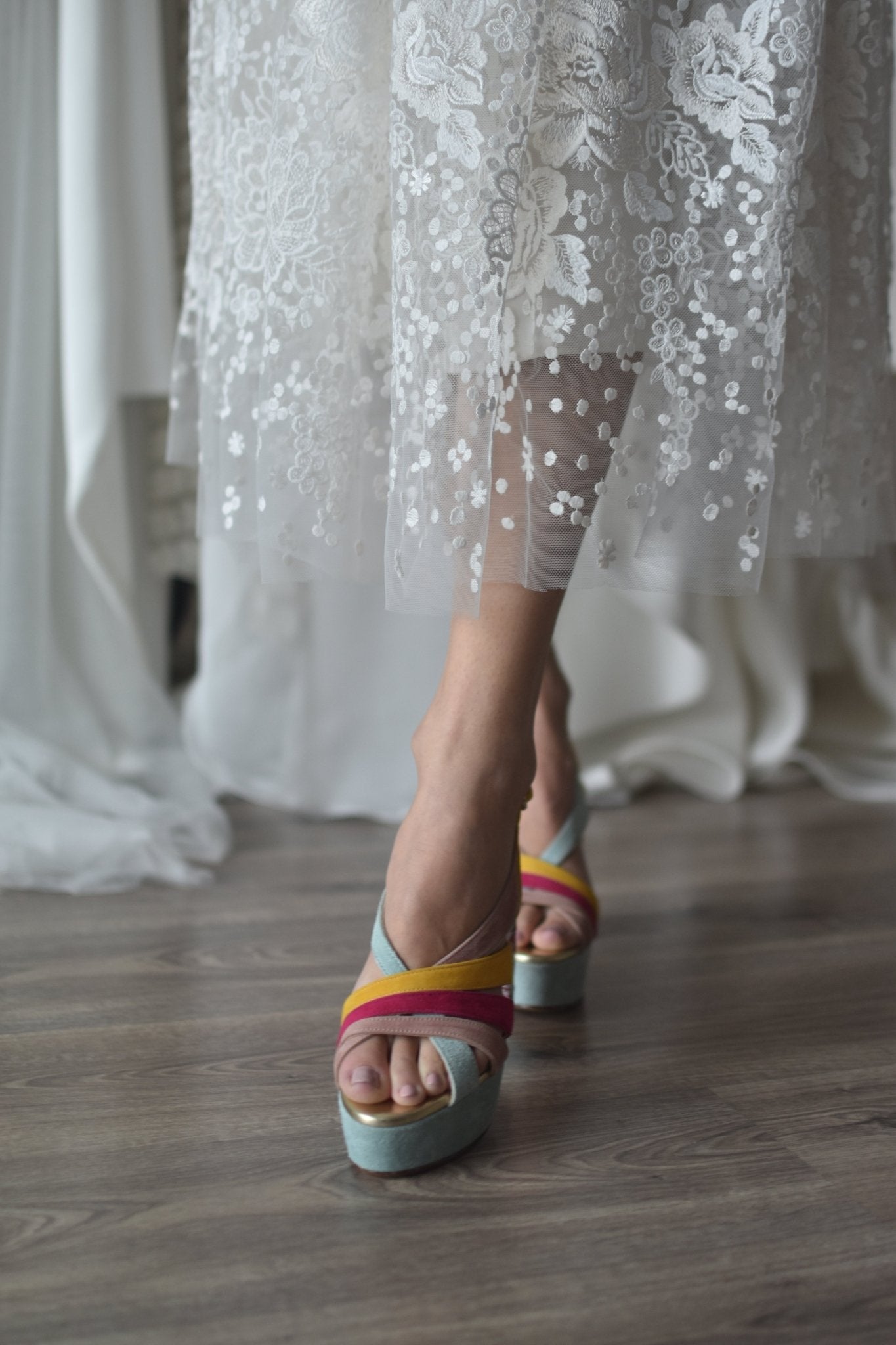 MILEY love color brocado Mandarín .EN STOCK TALLA 37 - zapatos_novia