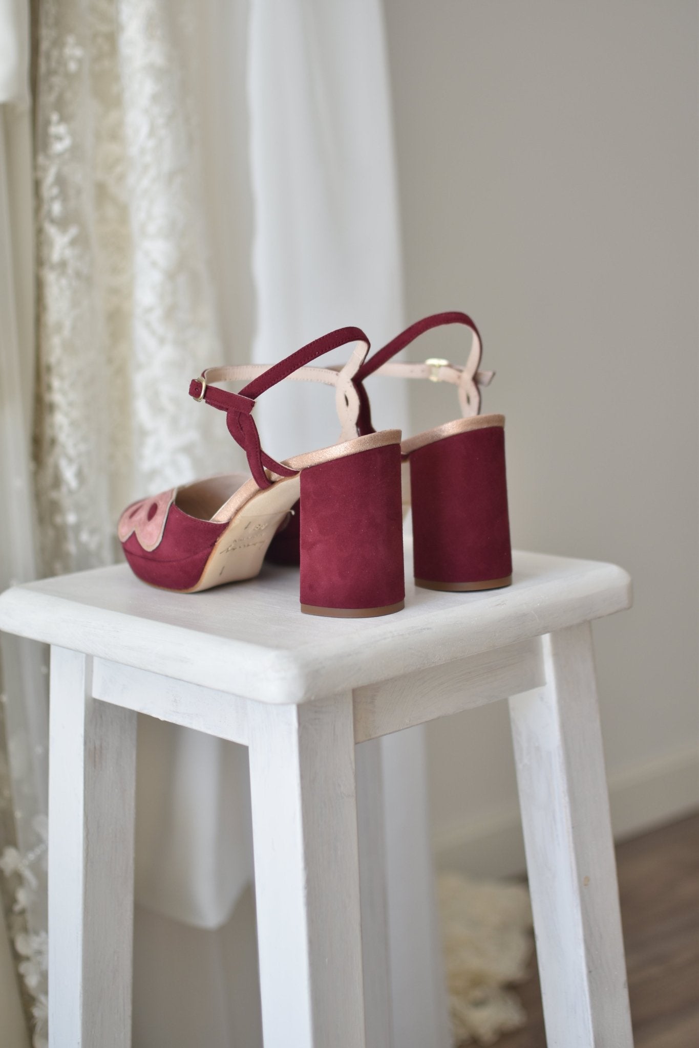 PAON burdeos mariposa 85 - zapatos_novia