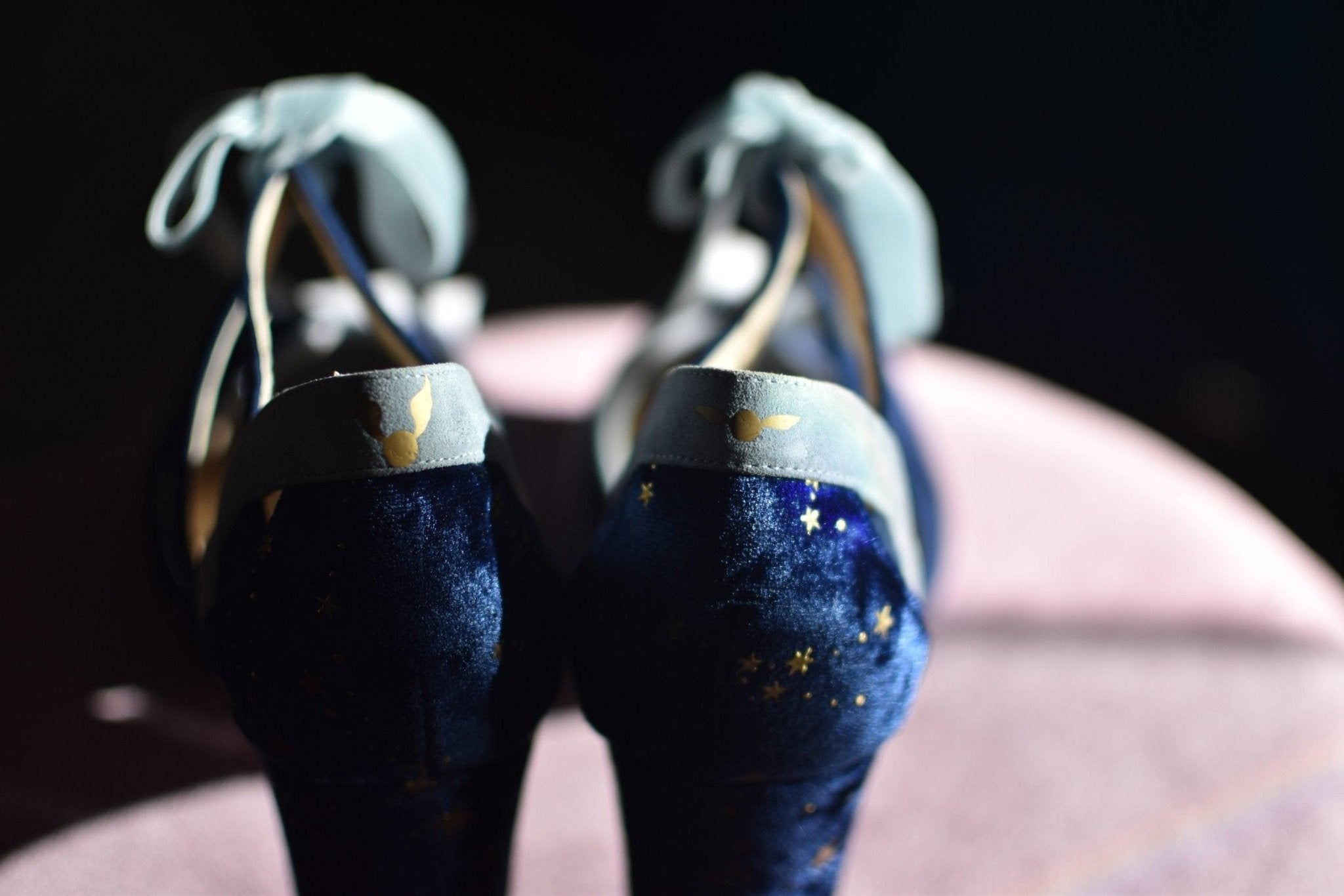 Personalización en talón quidditch - zapatos_novia