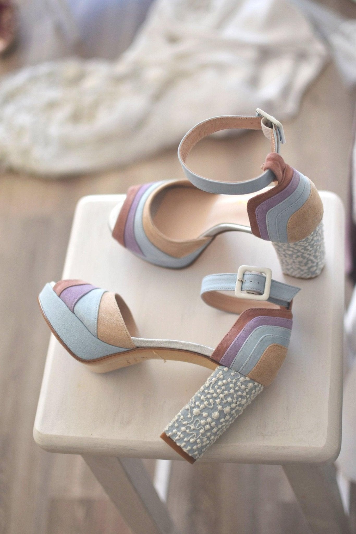 Rainbow Bubble tacón 95 - zapatos_novia