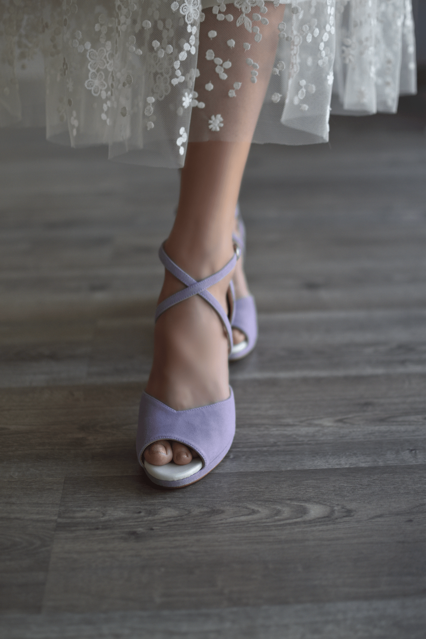 ROSALÍA abierto lavanda Aquarelle Provenza Petit - zapatos_novia