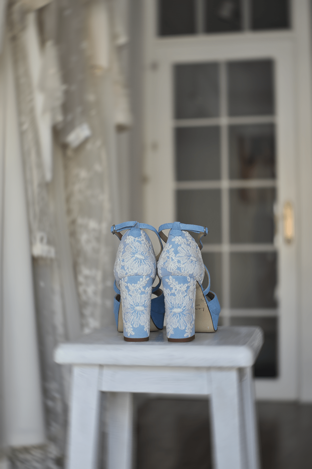 Rosalía azul palace Oliveti tacón 95 - zapatos_novia