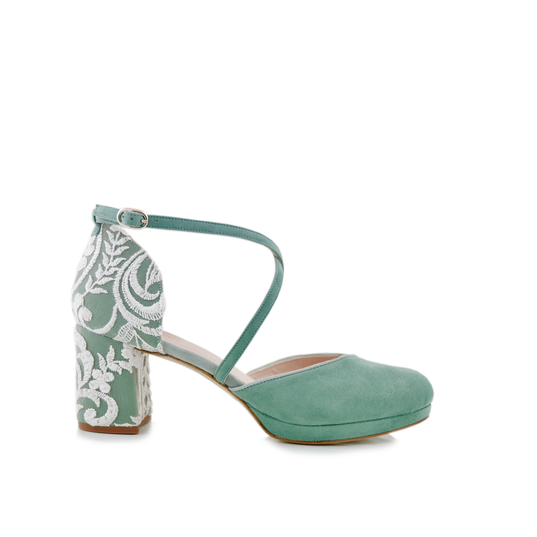 ROSALÍA cerrado eucalipto Mary petit - zapatos_novia