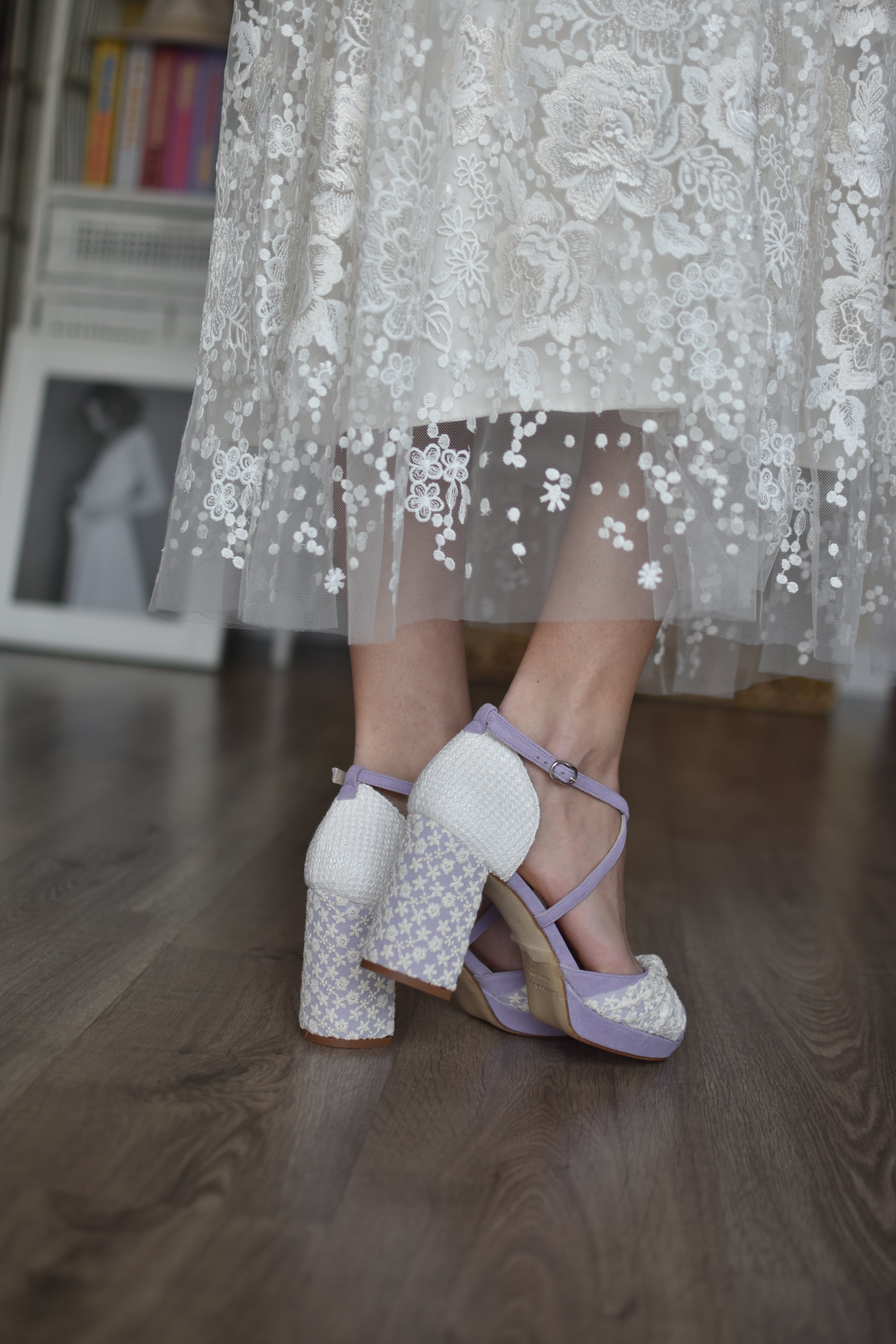 VIKA Lavanda nuevo Marion tacón 85