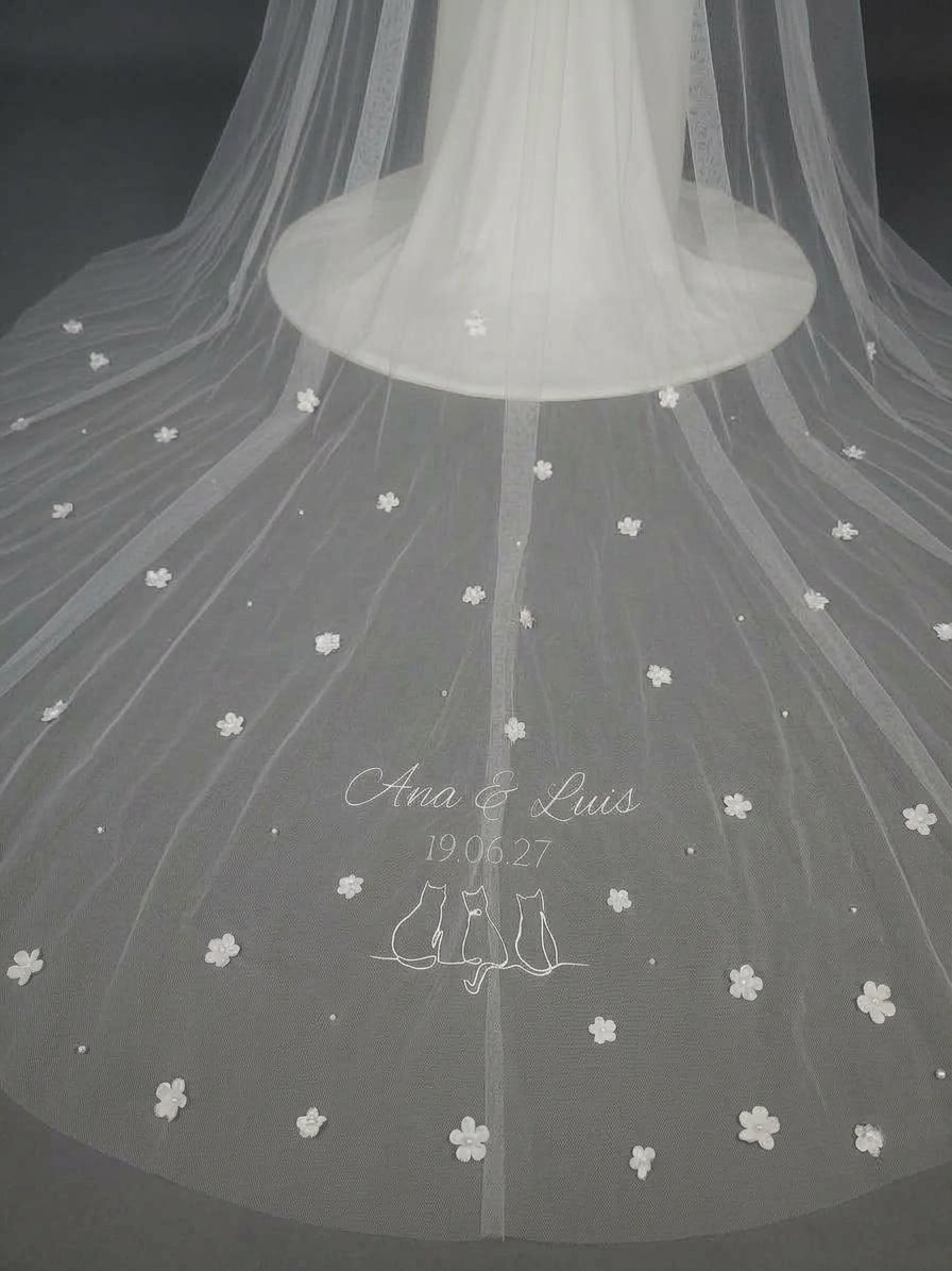 z.Velvet ribbon for bridal bouquet BOUGHT VILLA DARK