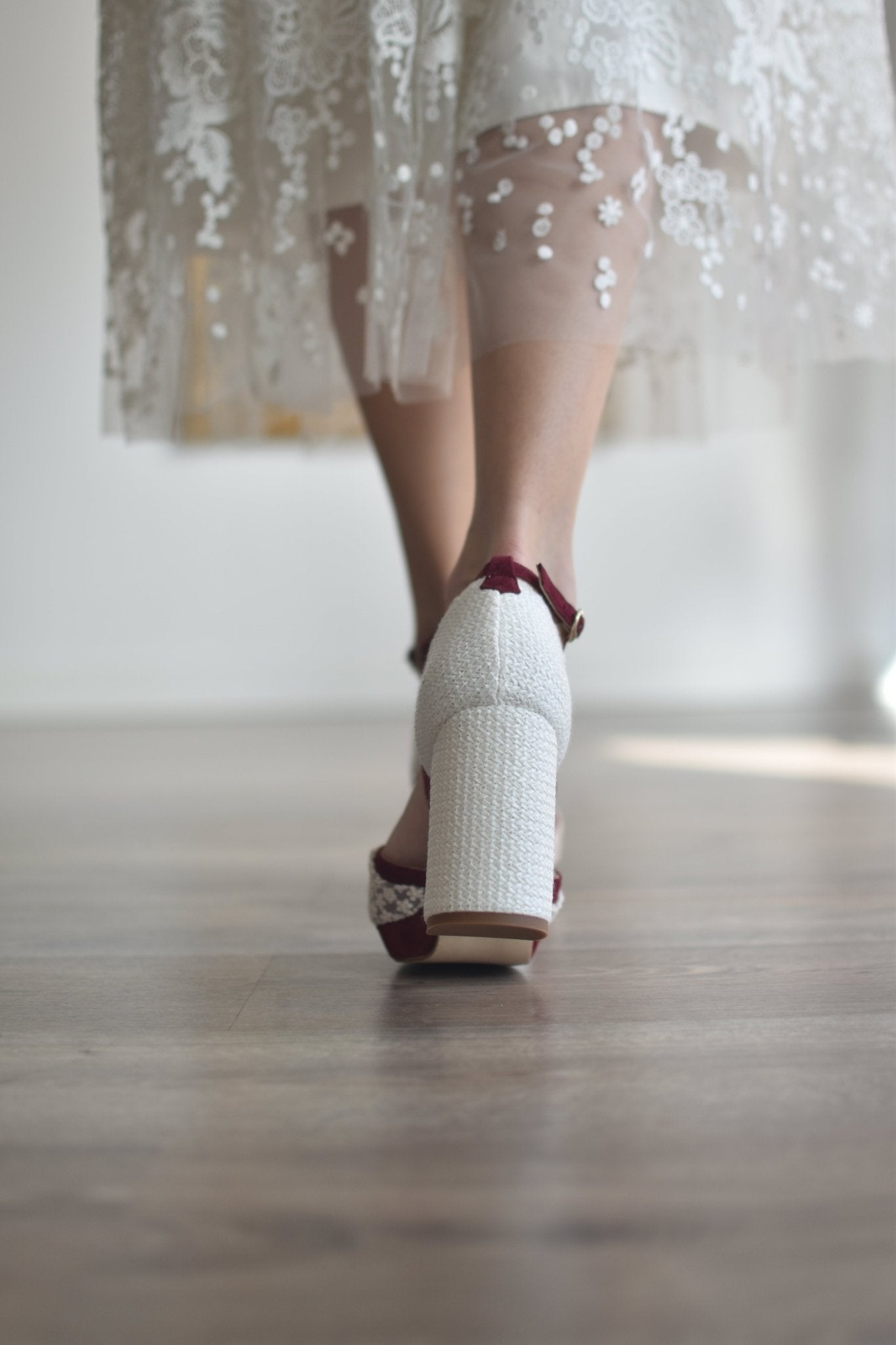 VIKA Burdeos nuevo Marion tacón 85 - zapatos_novia