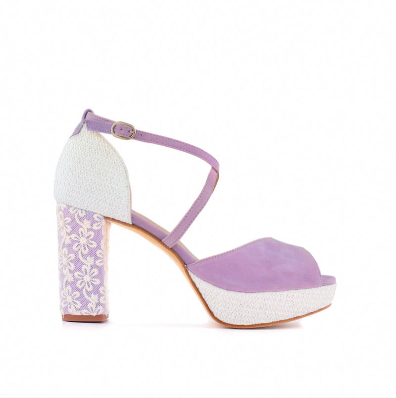 Rosalía Lavanda Marion heel 9.5cm