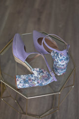 Lola lavender Aquarelle Sky heel 8.5cm wide