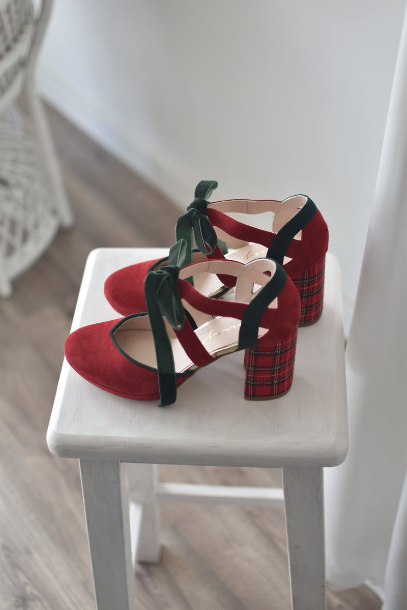 HERA cerrado rojo y verde tartar 85