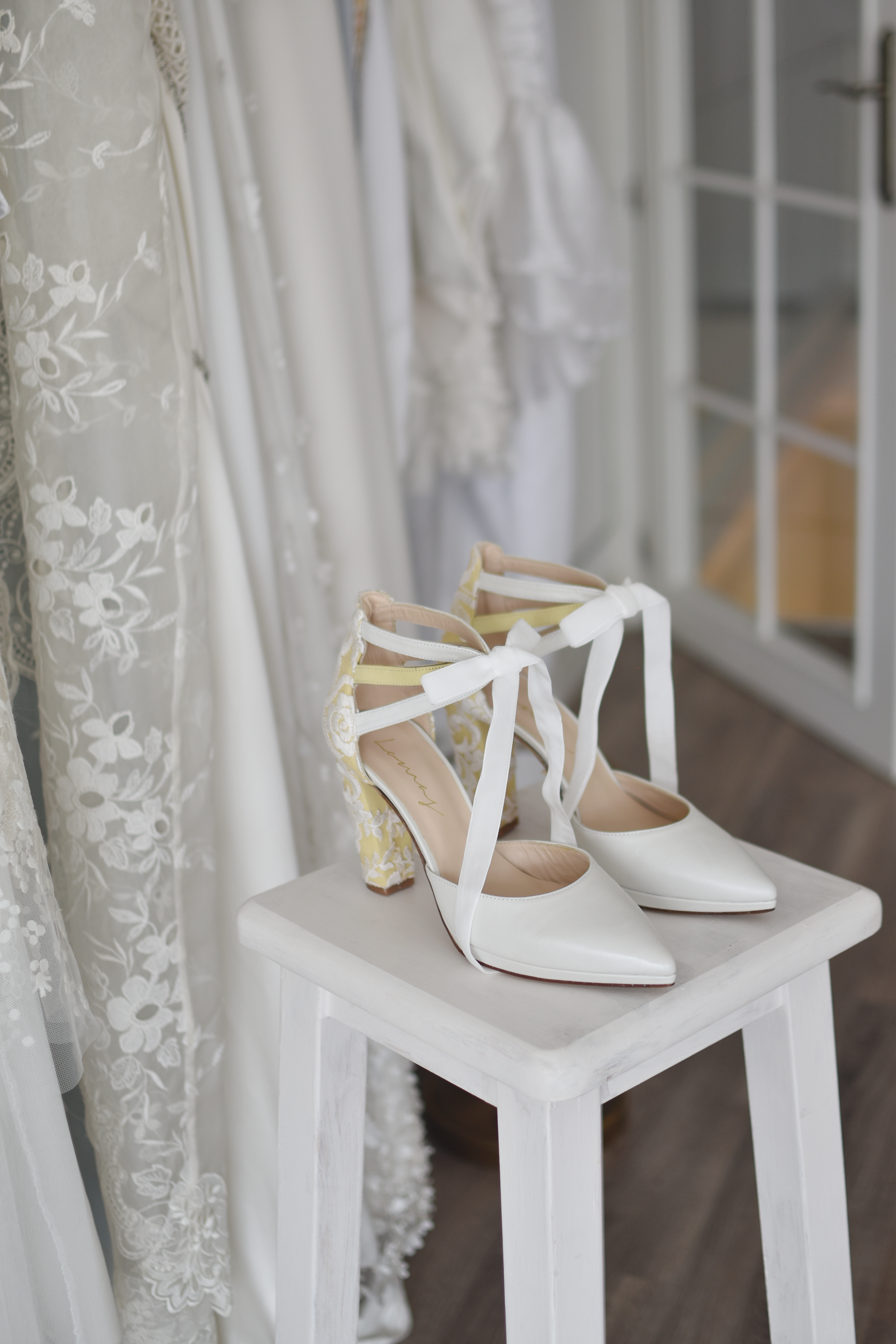 LOLA blue embroidered Graphite