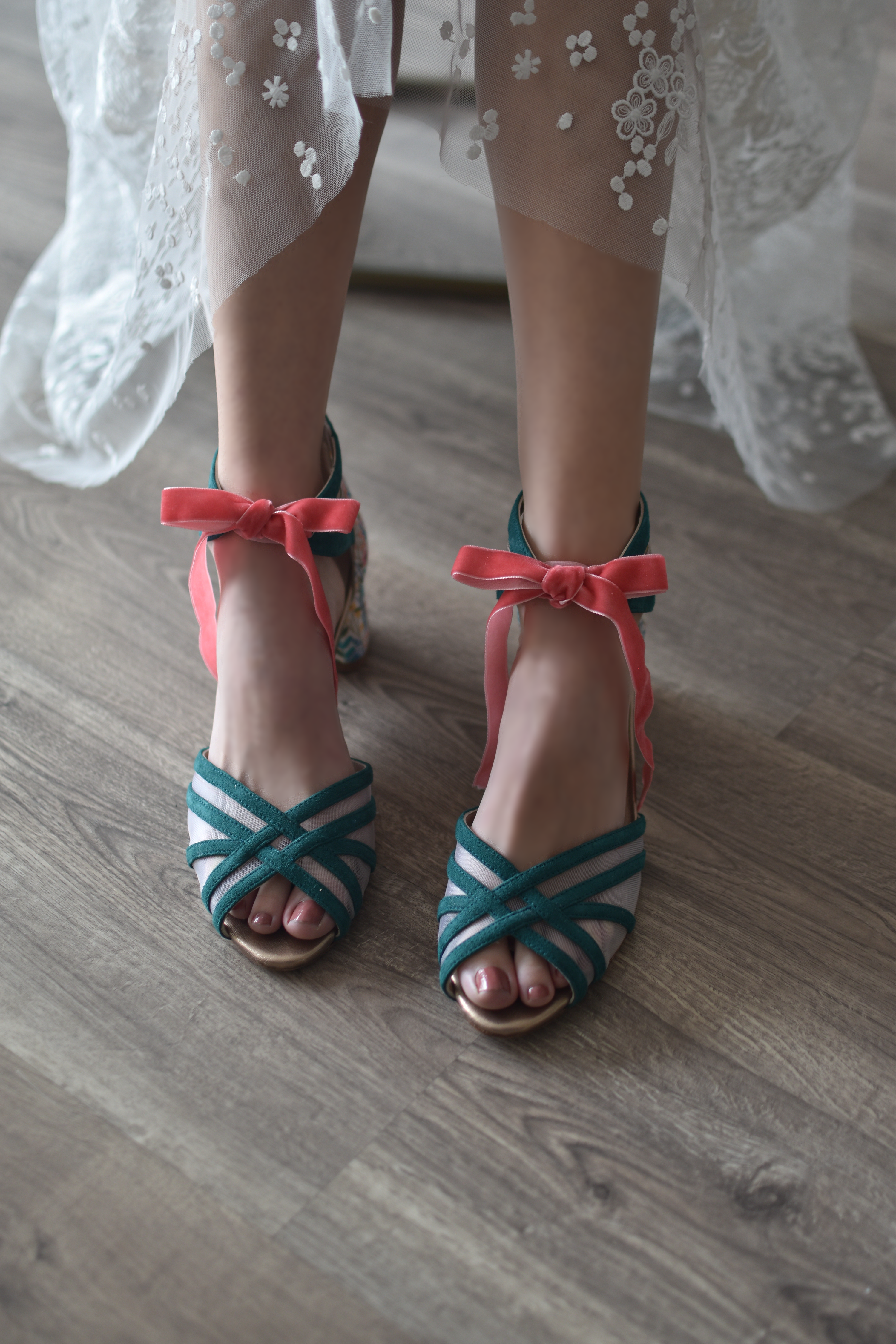 AYLA verde botella Aquarelle mini