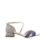 ROSALÍA abierto tacón serpiente 3 CM