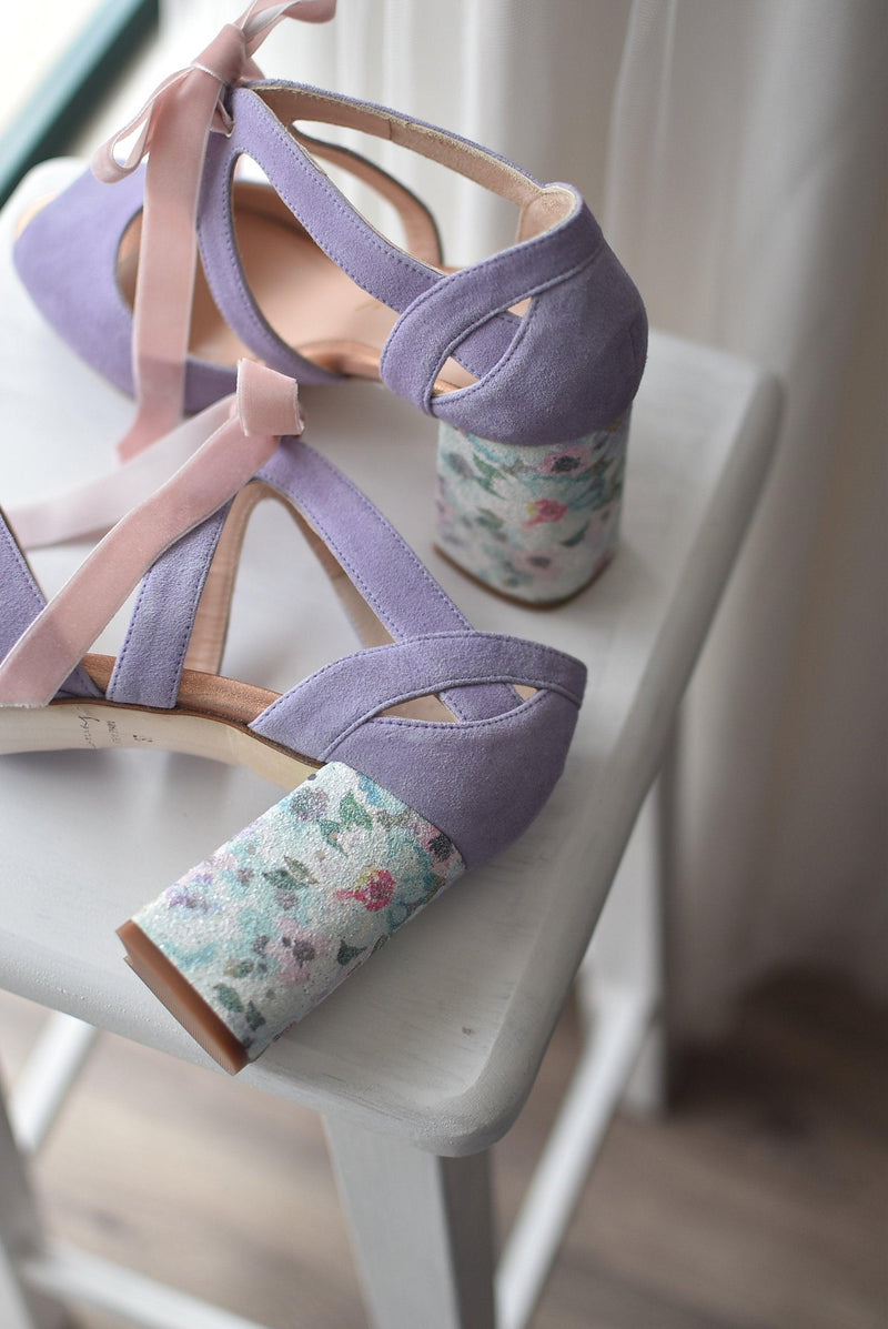 HERA ABIERTO Lavanda  Blossom - Lomas-shoes