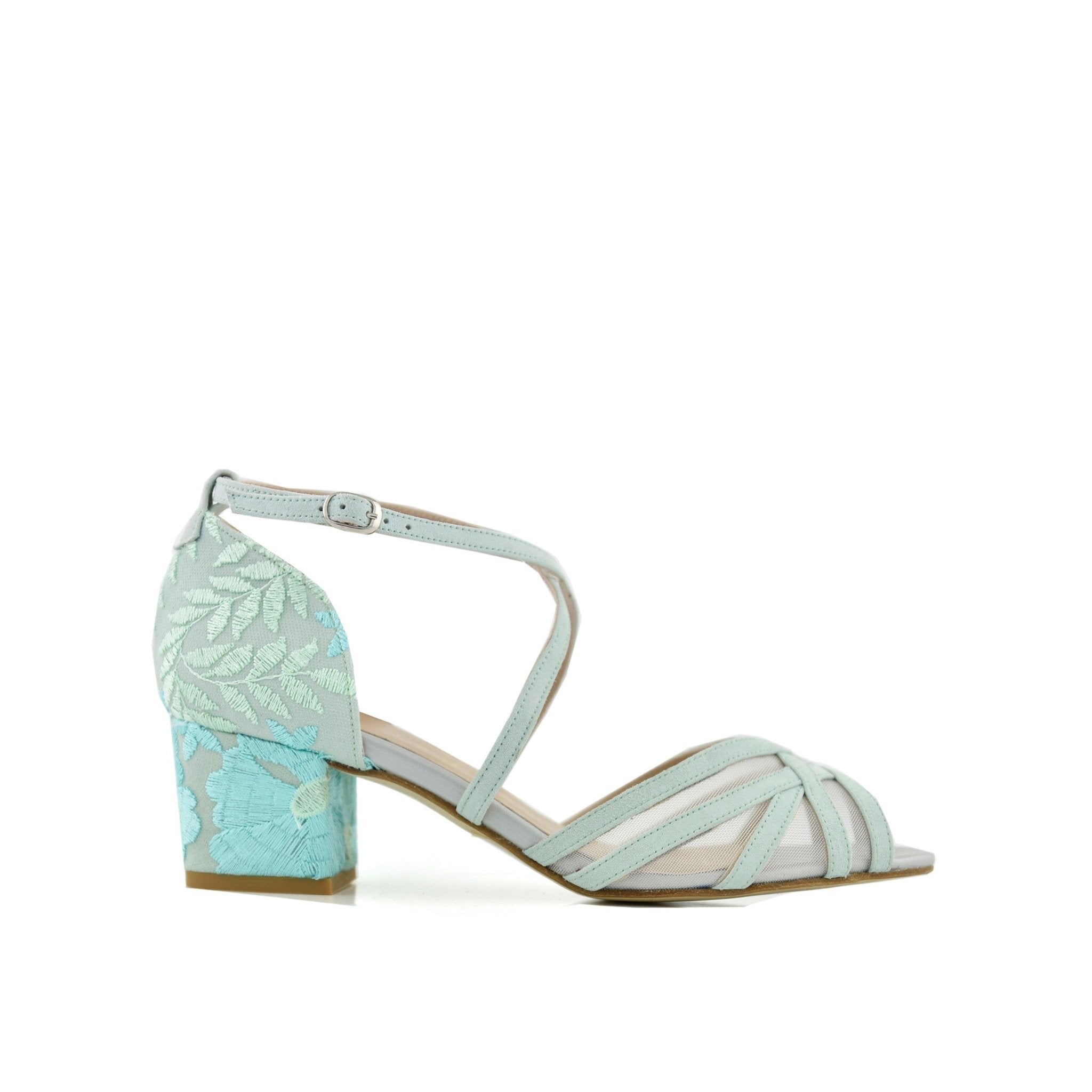 Antonella Mint Formentera Mini — Zapatos de novia Lomas Shoes
