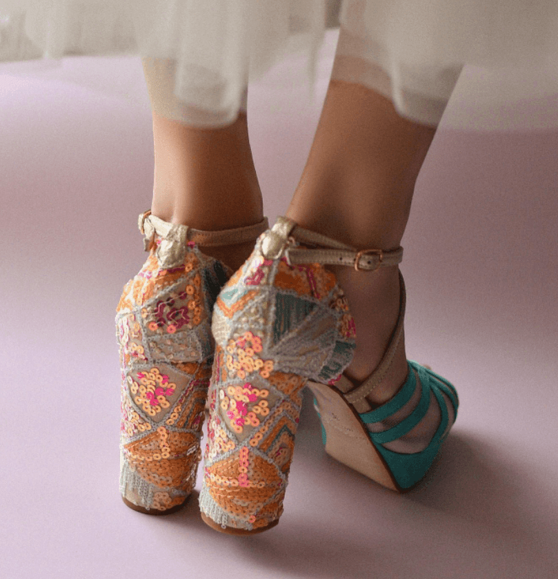 ANTONELLA Turquesa Mare 95 - zapatos_novia