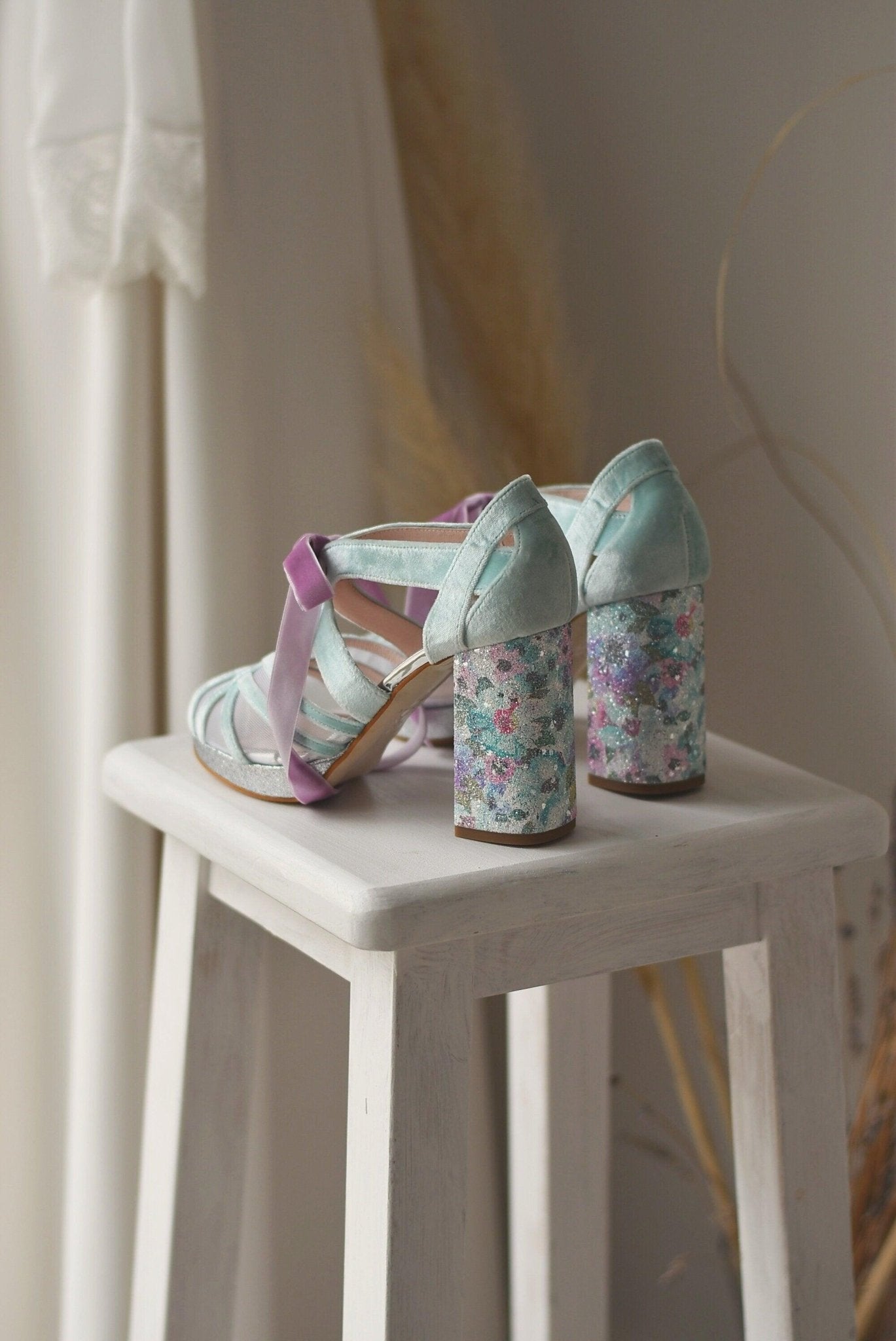 CIARA Blossom mint velvet 10 - zapatos_novia