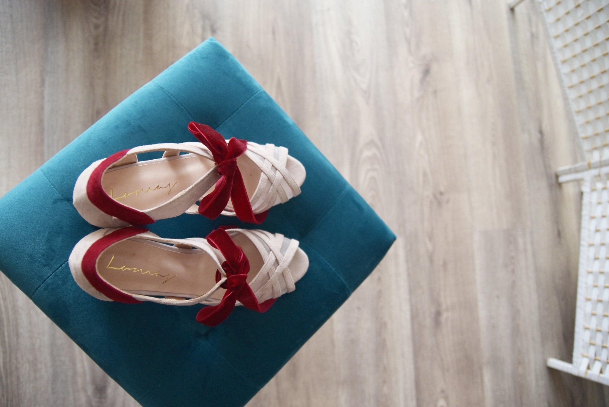 CIARA rosa - burdeos May red 85 - zapatos_novia