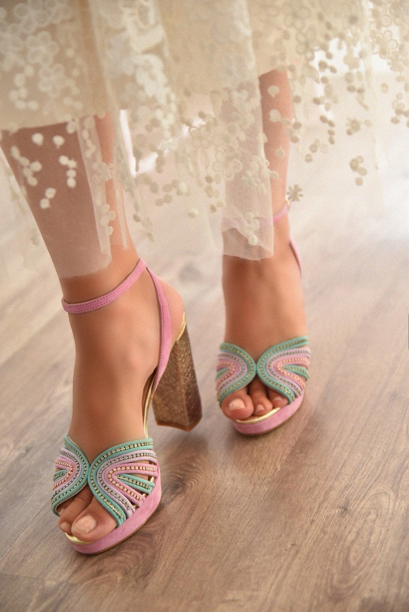 DHARMA tricolor joya - zapatos_novia
