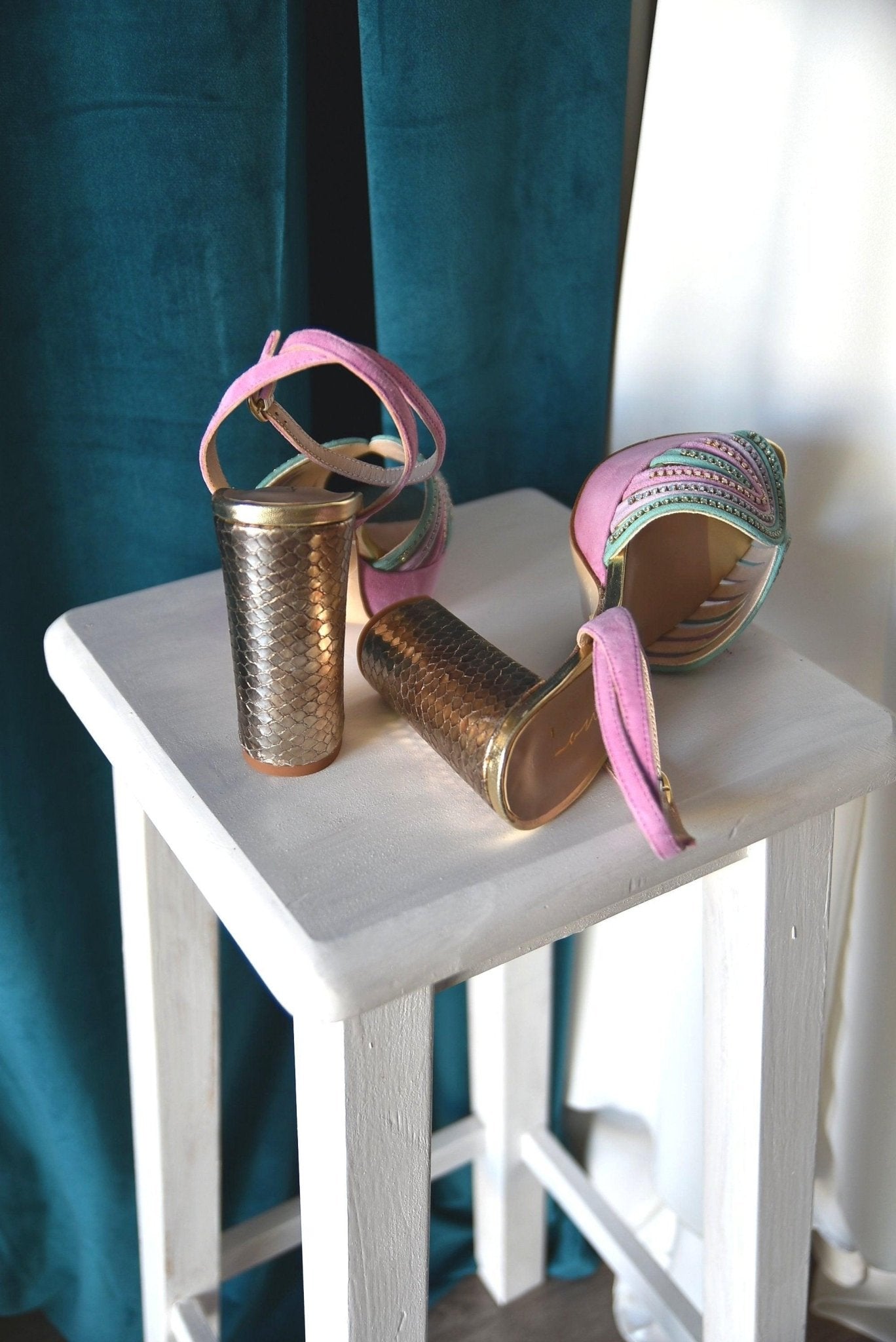 DHARMA tricolor joya - zapatos_novia