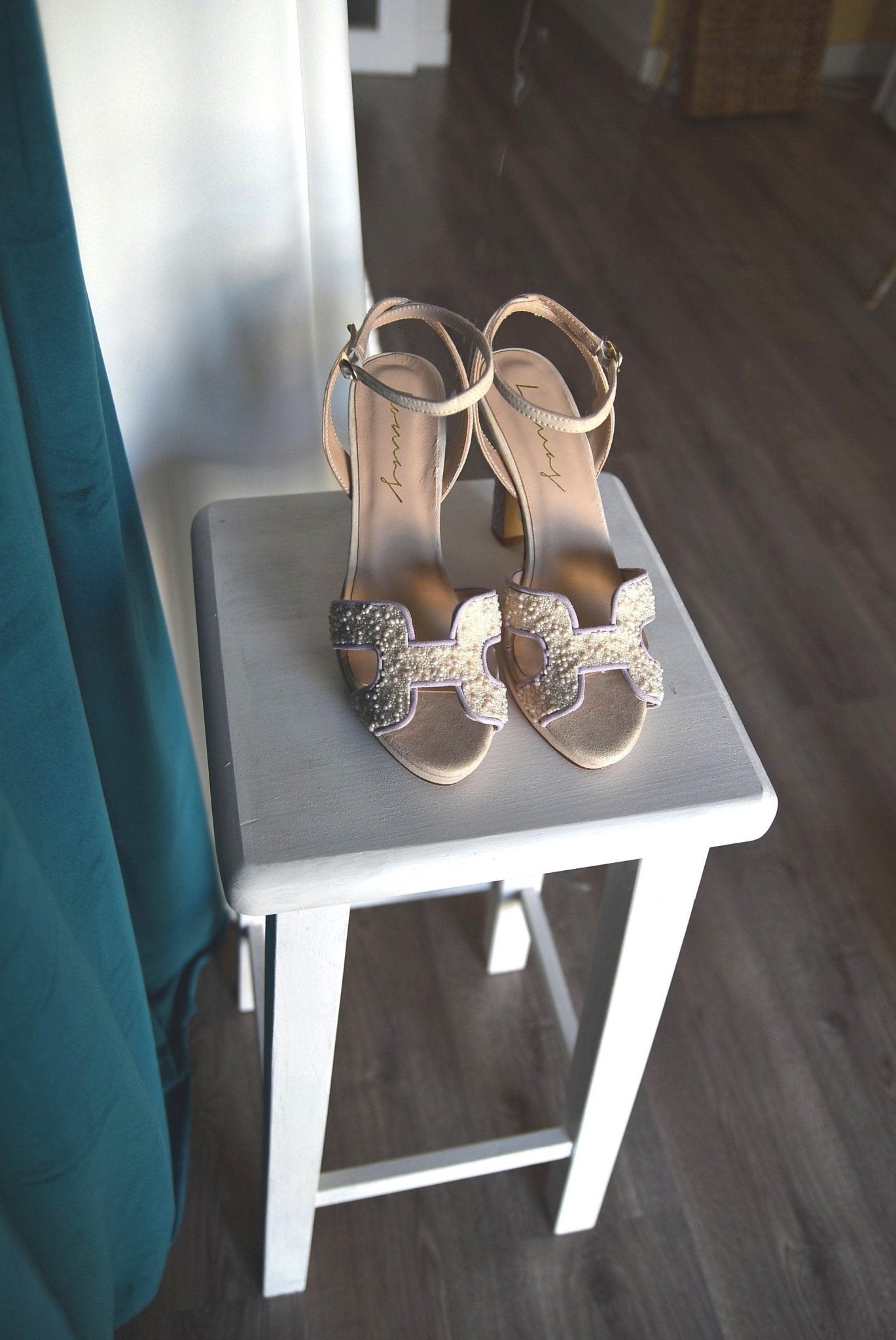 .en stock RAFAELLA mini perls TALLA 37.5 - zapatos_novia
