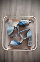 RAINBOW SWEET blue - Lomas-shoes