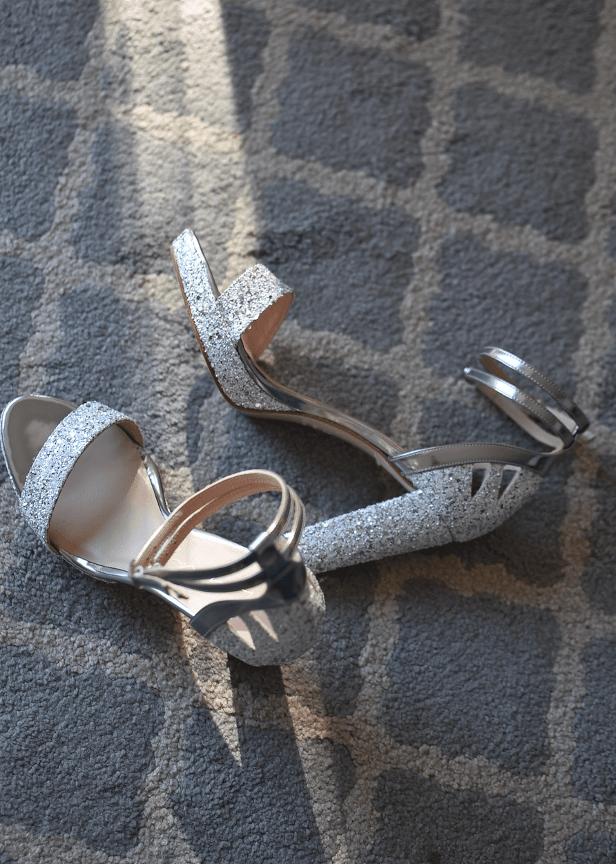 PIRÁMIDE glitter cristal 100 - zapatos_novia
