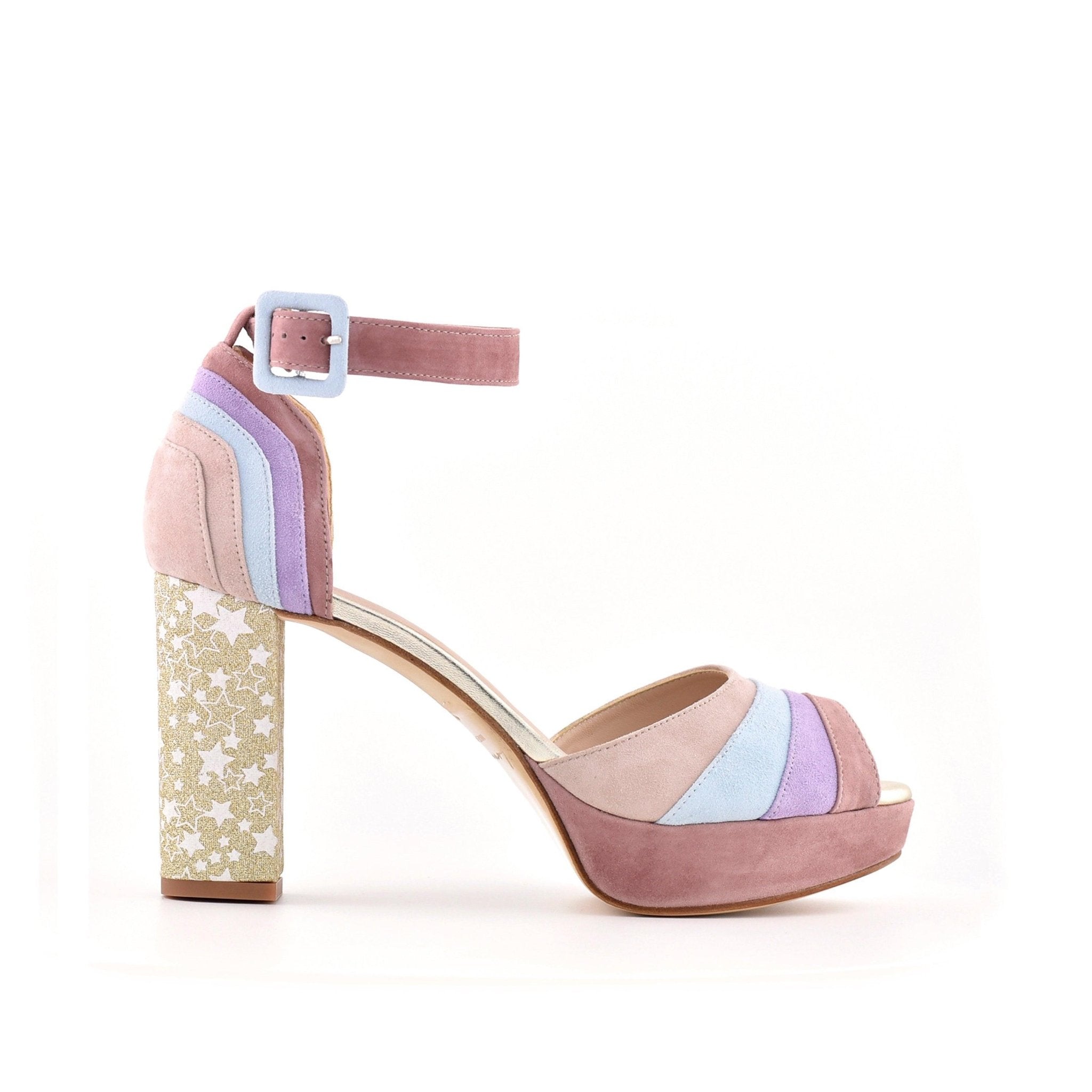 Rainbow Rainbow Sweet Alto — Zapatos de novia Lomas Shoes